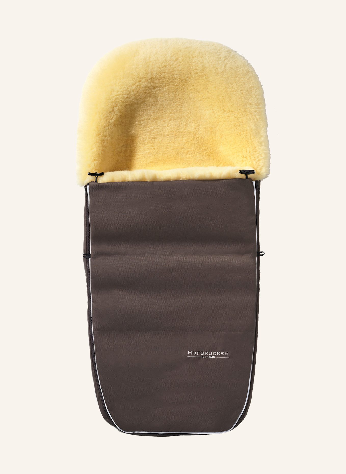 Hofbrucker Fußsack POLARIS: BRAUN