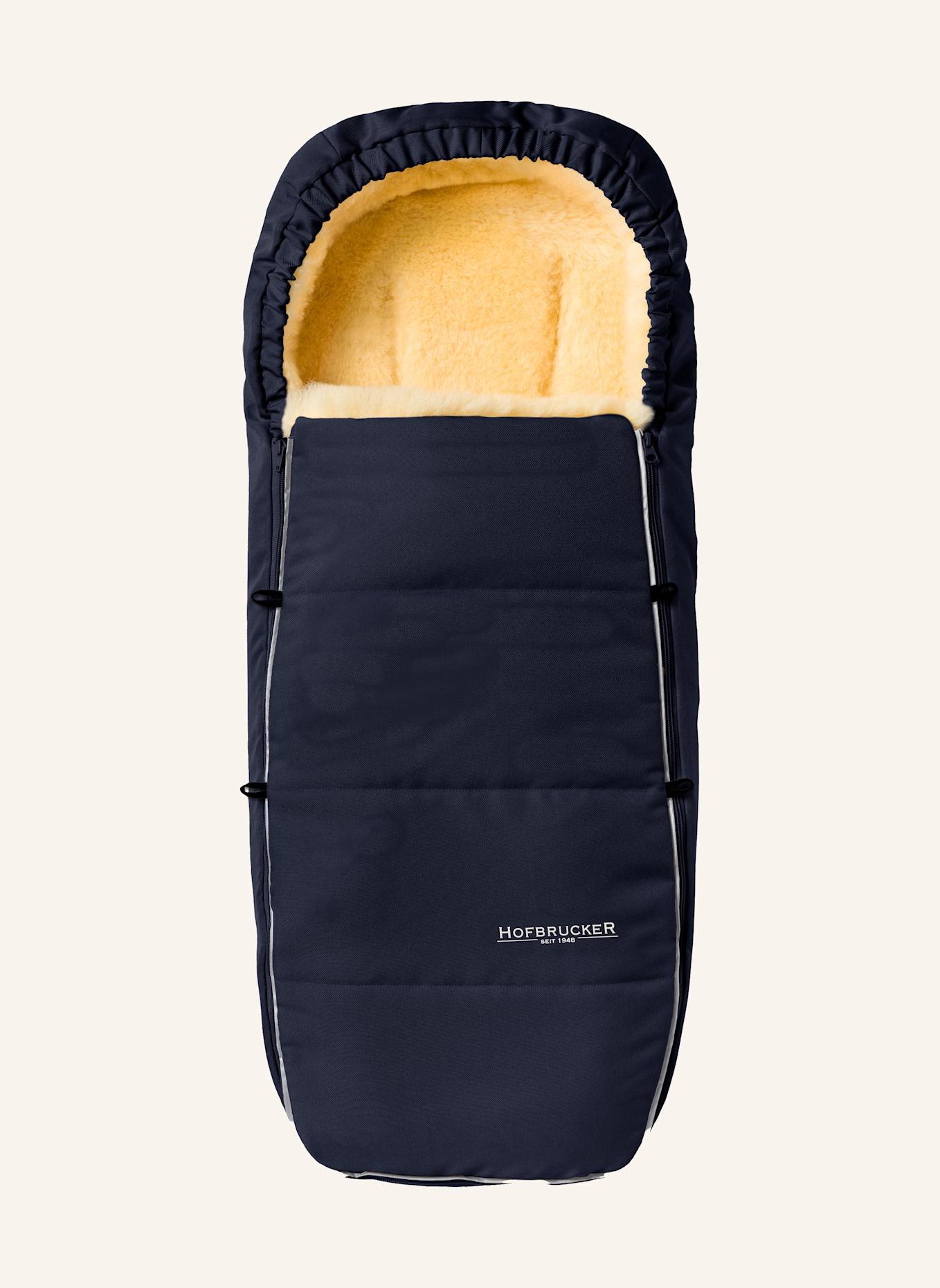 Hofbrucker Fußsack  ALASKA: BLAU