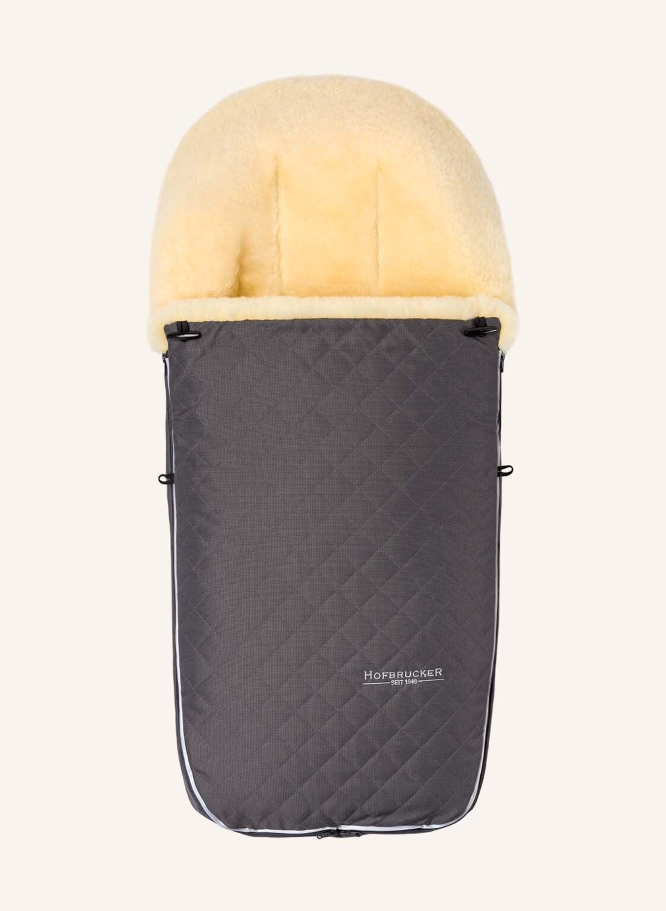 Hofbrucker Fußsack POLARIS: GRAU