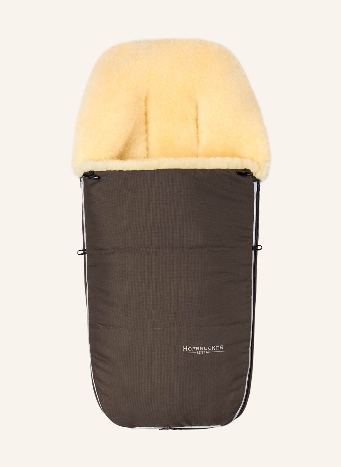 Hofbrucker Fußsack POLARIS: BRAUN