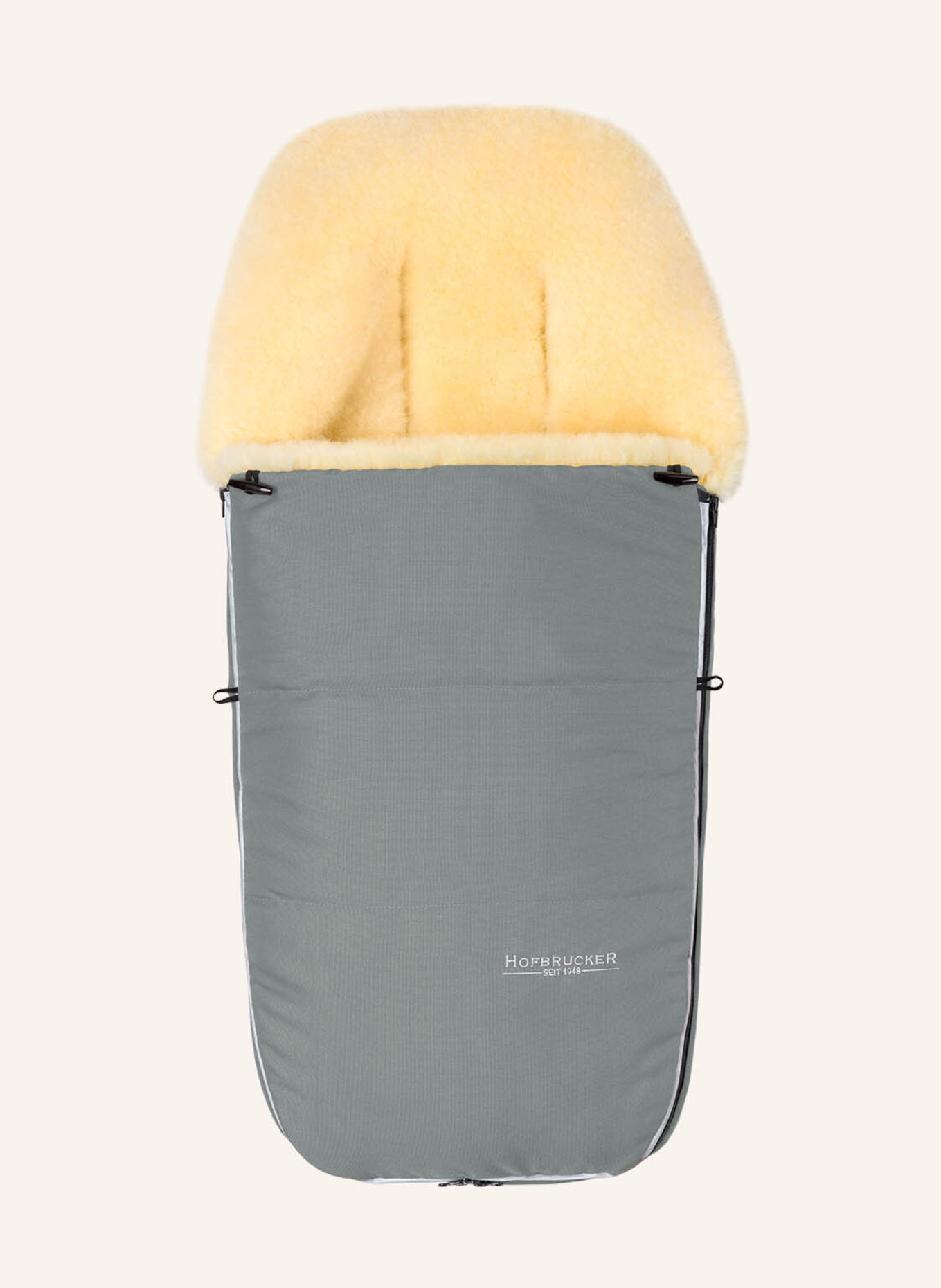 Hofbrucker Fußsack POLARIS: GRAU