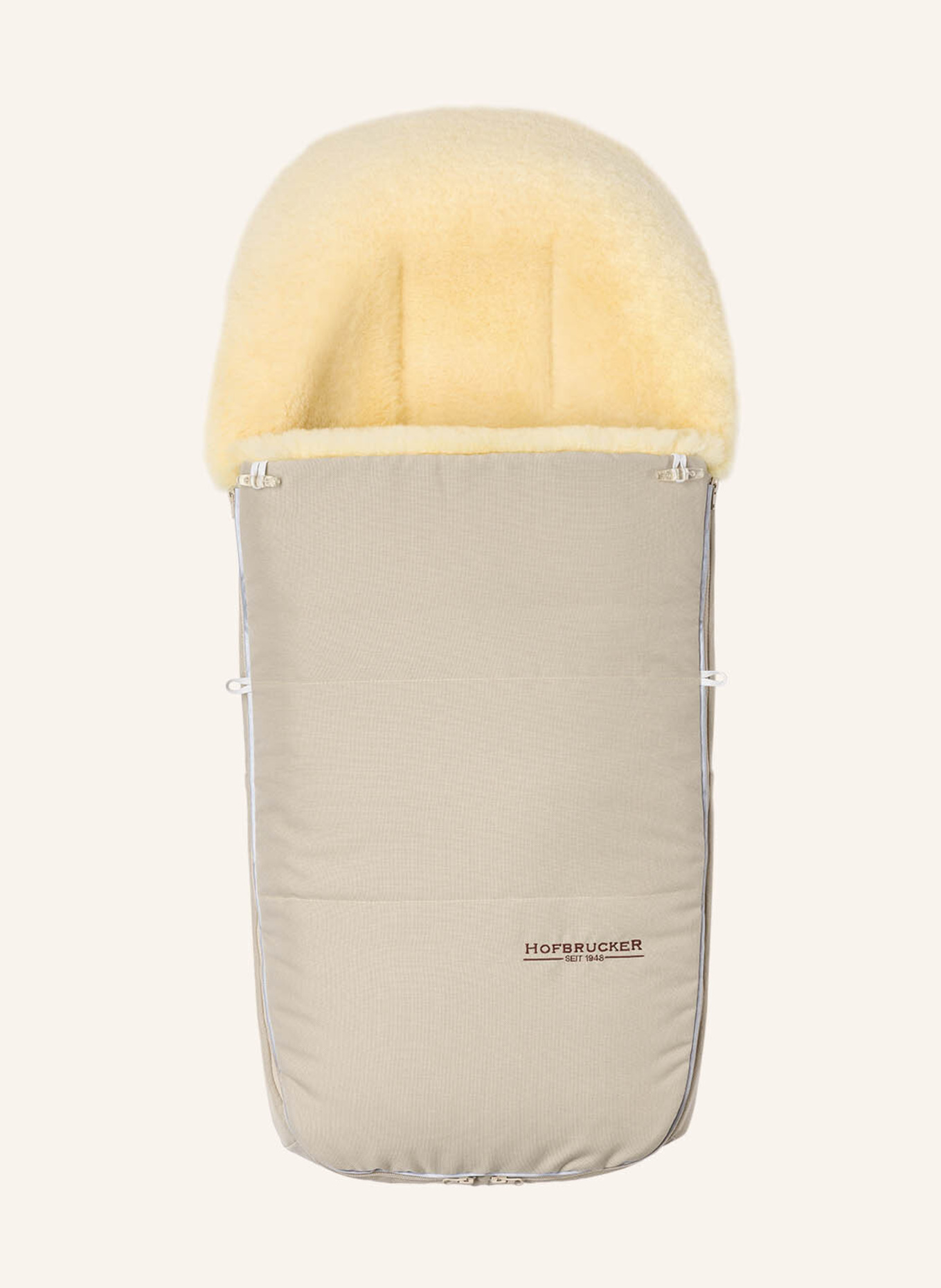Hofbrucker Fußsack POLARIS: BEIGE