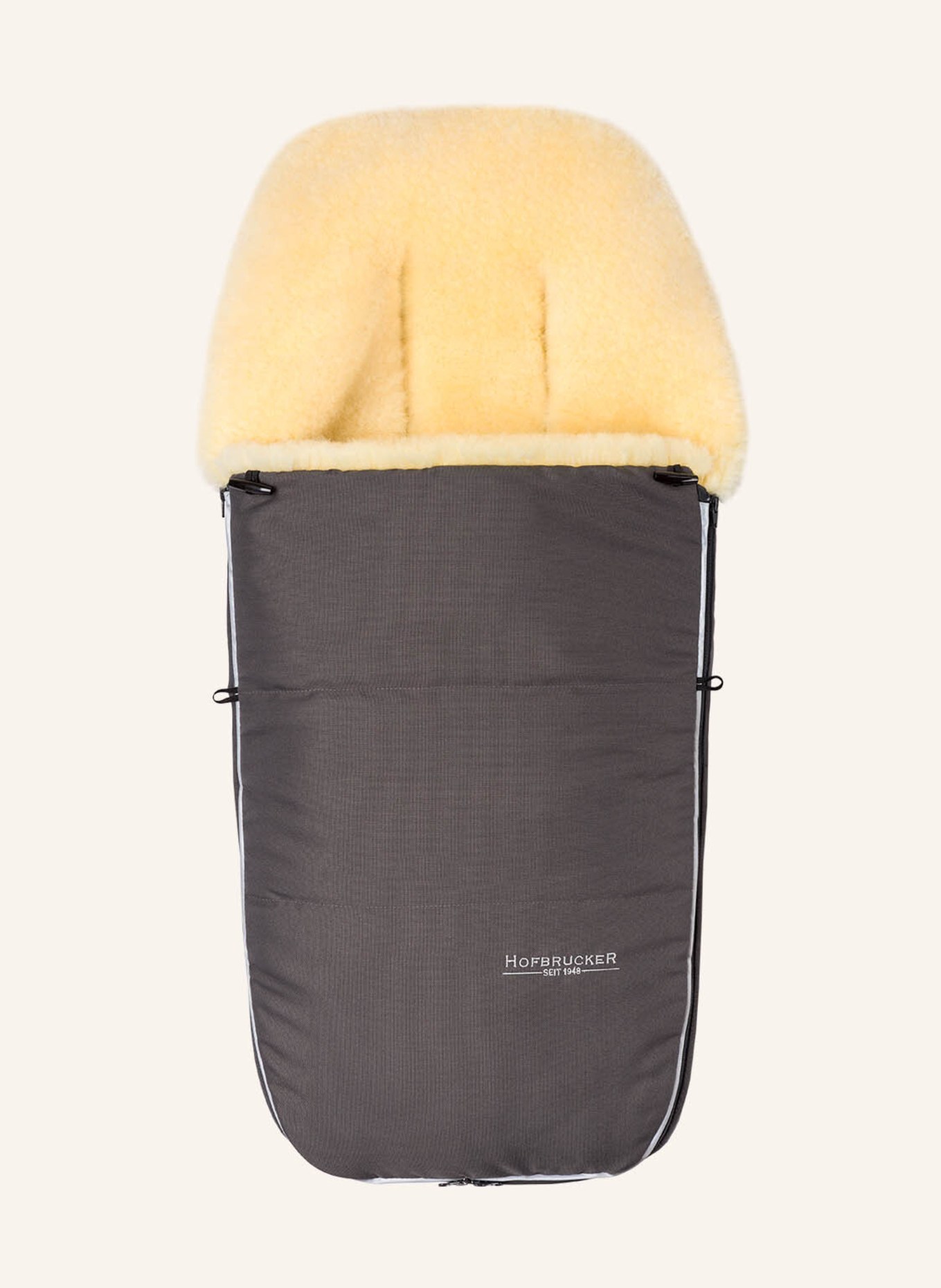 Hofbrucker Fußsack POLARIS: GRAU