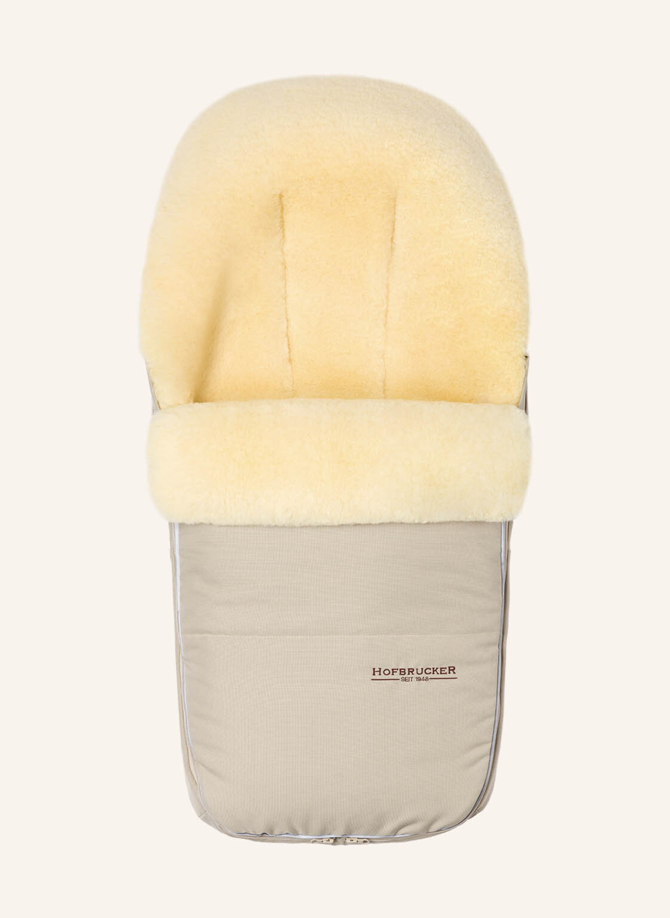 Hofbrucker Fußsack POLARIS: BEIGE