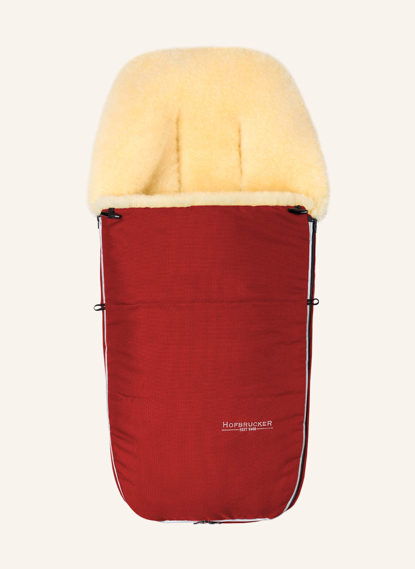 Hofbrucker Fußsack POLARIS: ROT