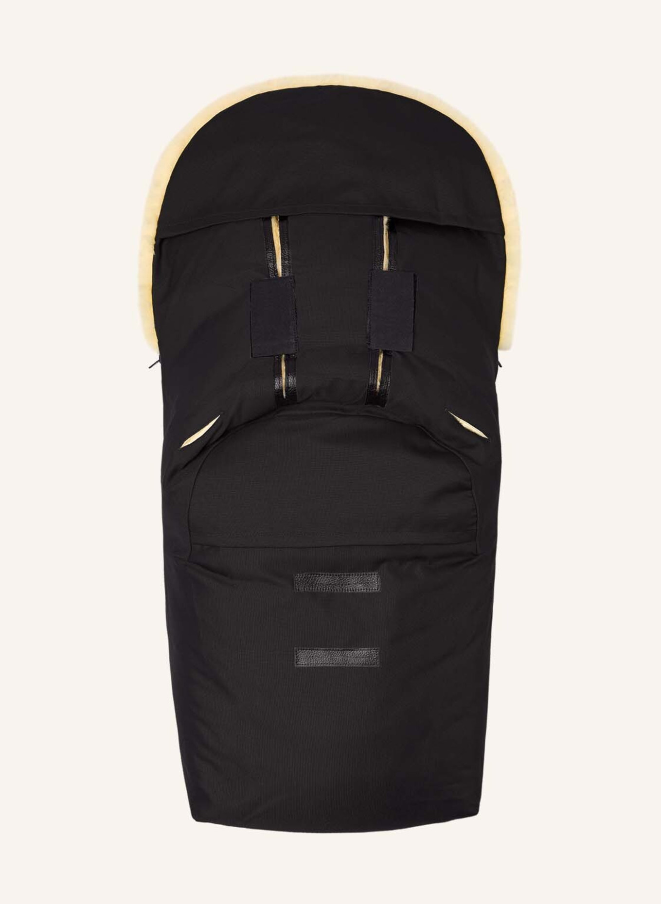 Hofbrucker Fußsack POLARIS: SCHWARZ