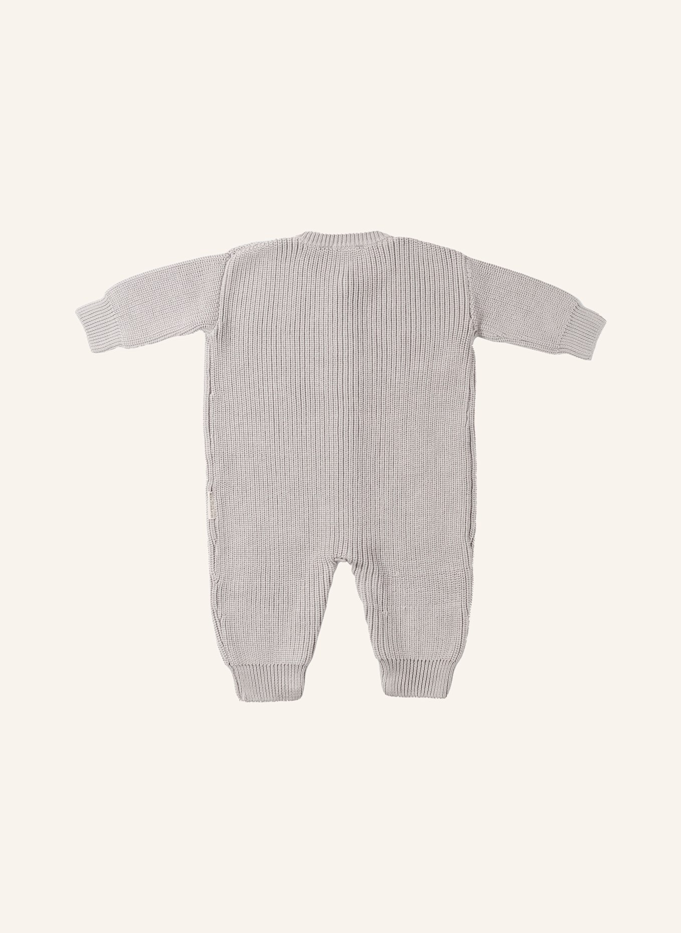 Hofbrucker Strick-Overall LEO: HELLGRAU