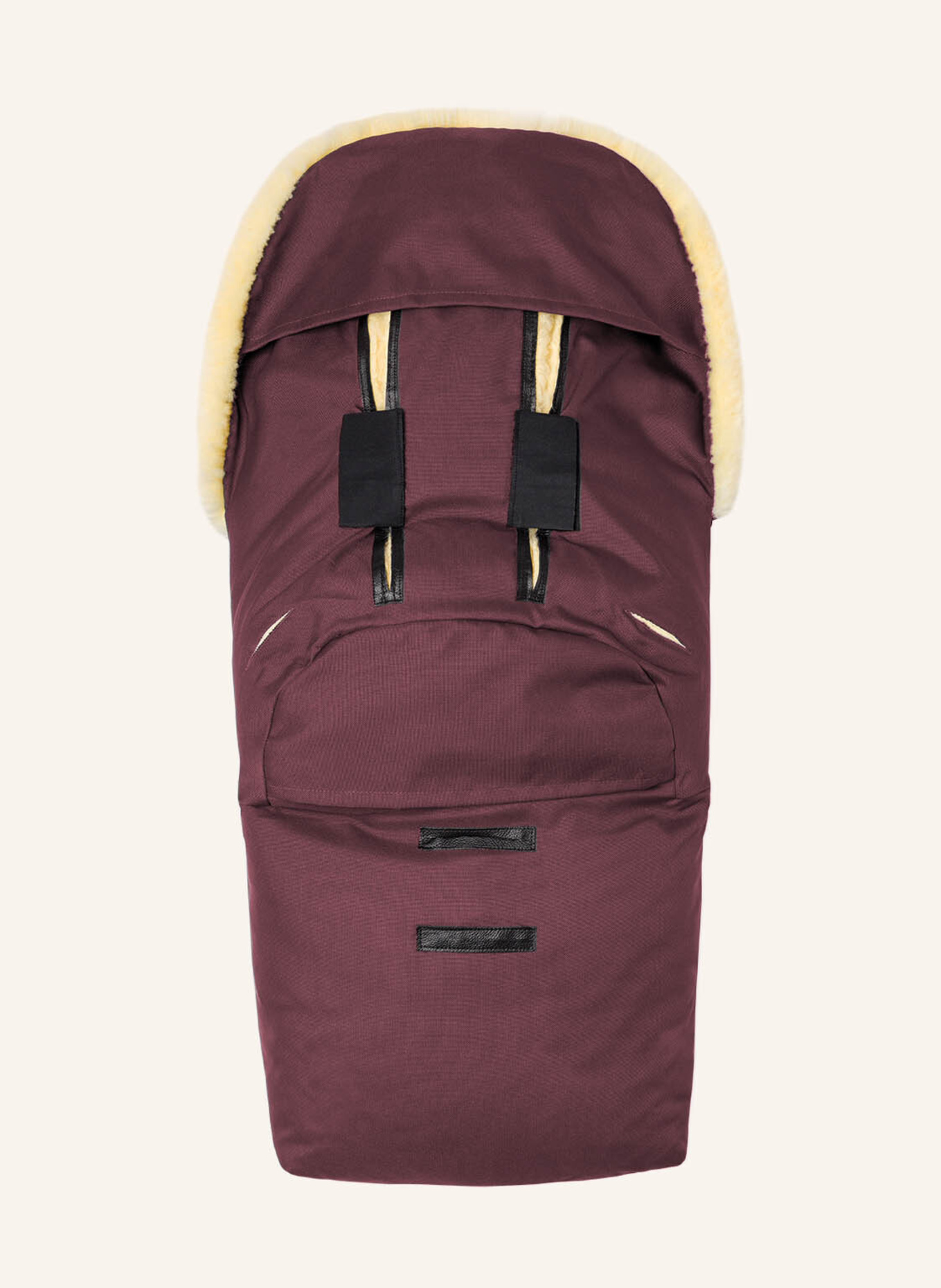 Hofbrucker Fußsack POLARIS: DUNKELROT