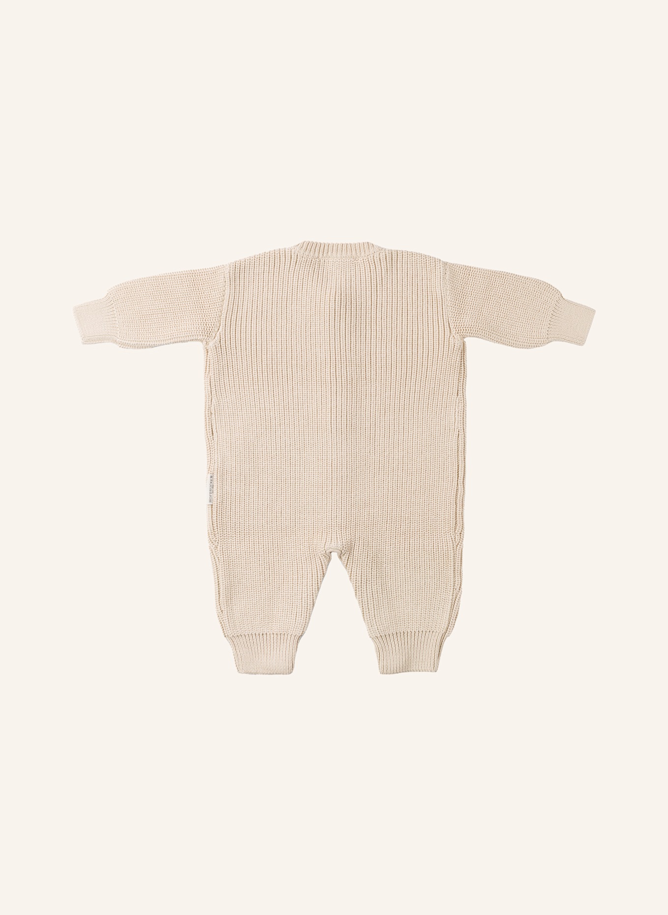 Hofbrucker Strick-Overall LEO: BEIGE