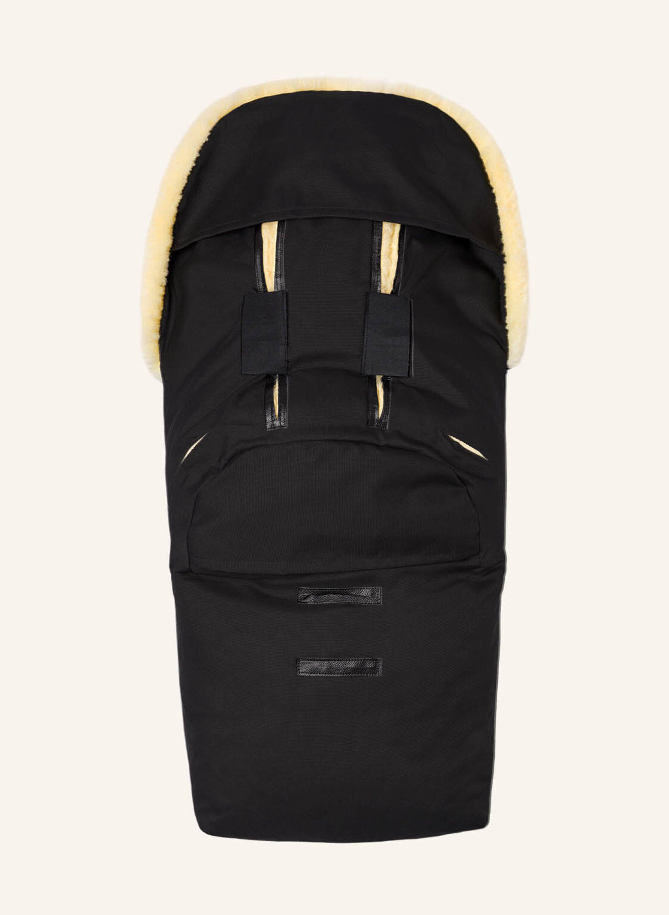 Hofbrucker Fußsack POLARIS: SCHWARZ