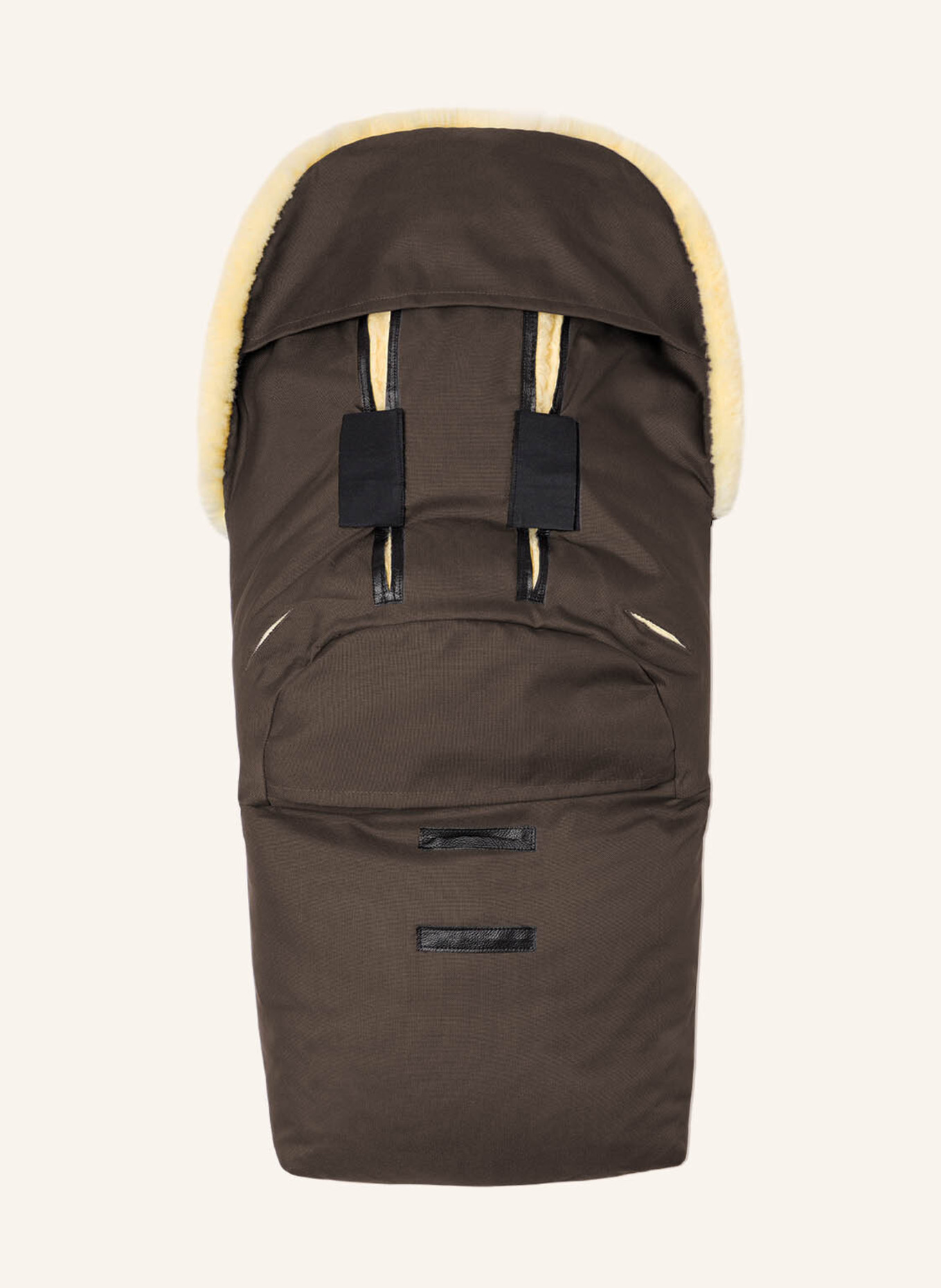 Hofbrucker Fußsack POLARIS: BRAUN