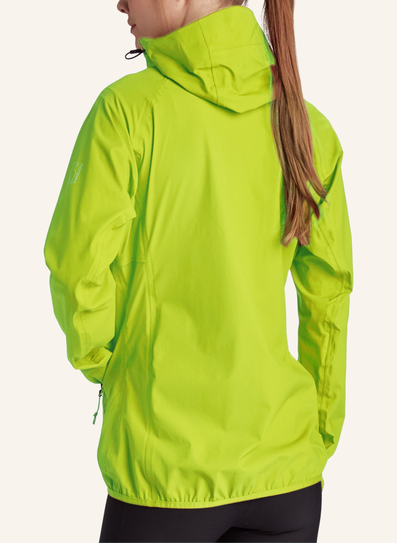 NORDISK Outdoorjacke MJELDE, Farbe: NEONGELB (Bild 2)