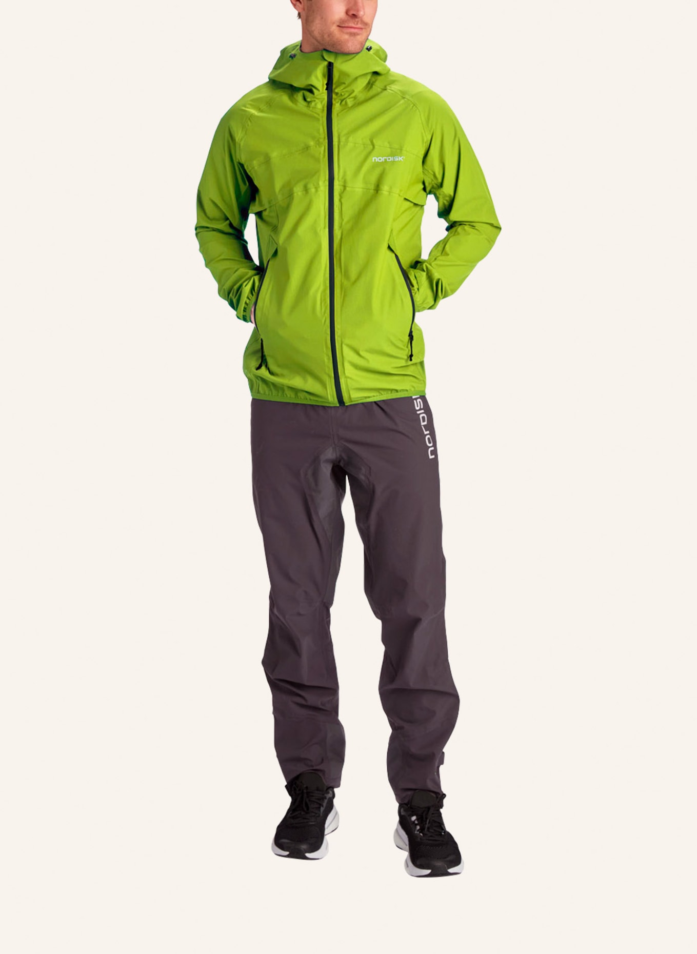 NORDISK Outdoorjacke MEDBY, Farbe: NEONGELB (Bild 5)