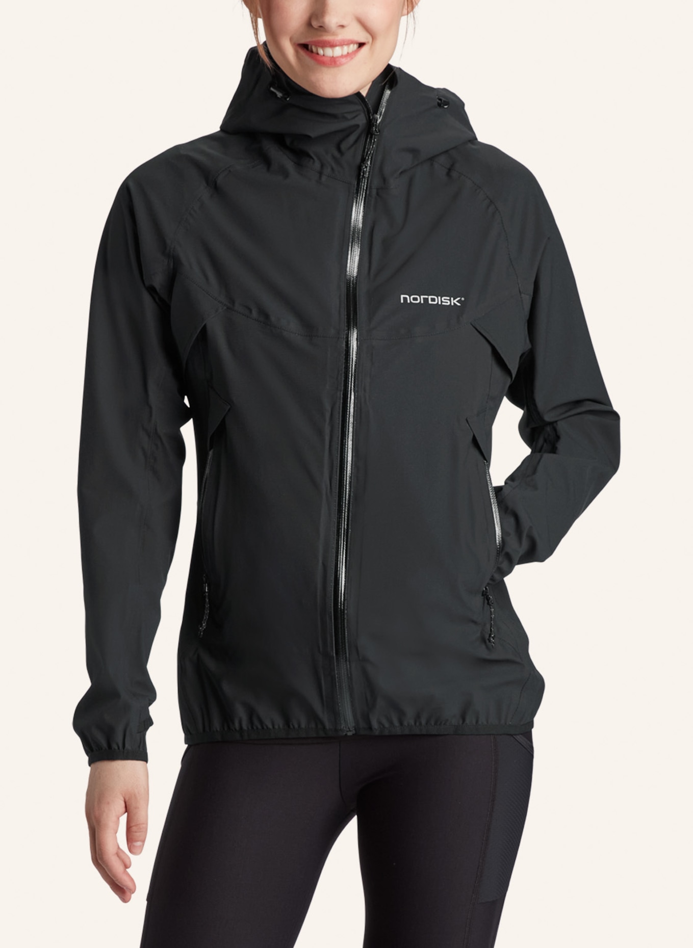 NORDISK Outdoorjacke MJELDE, Farbe: SCHWARZ (Bild 5)