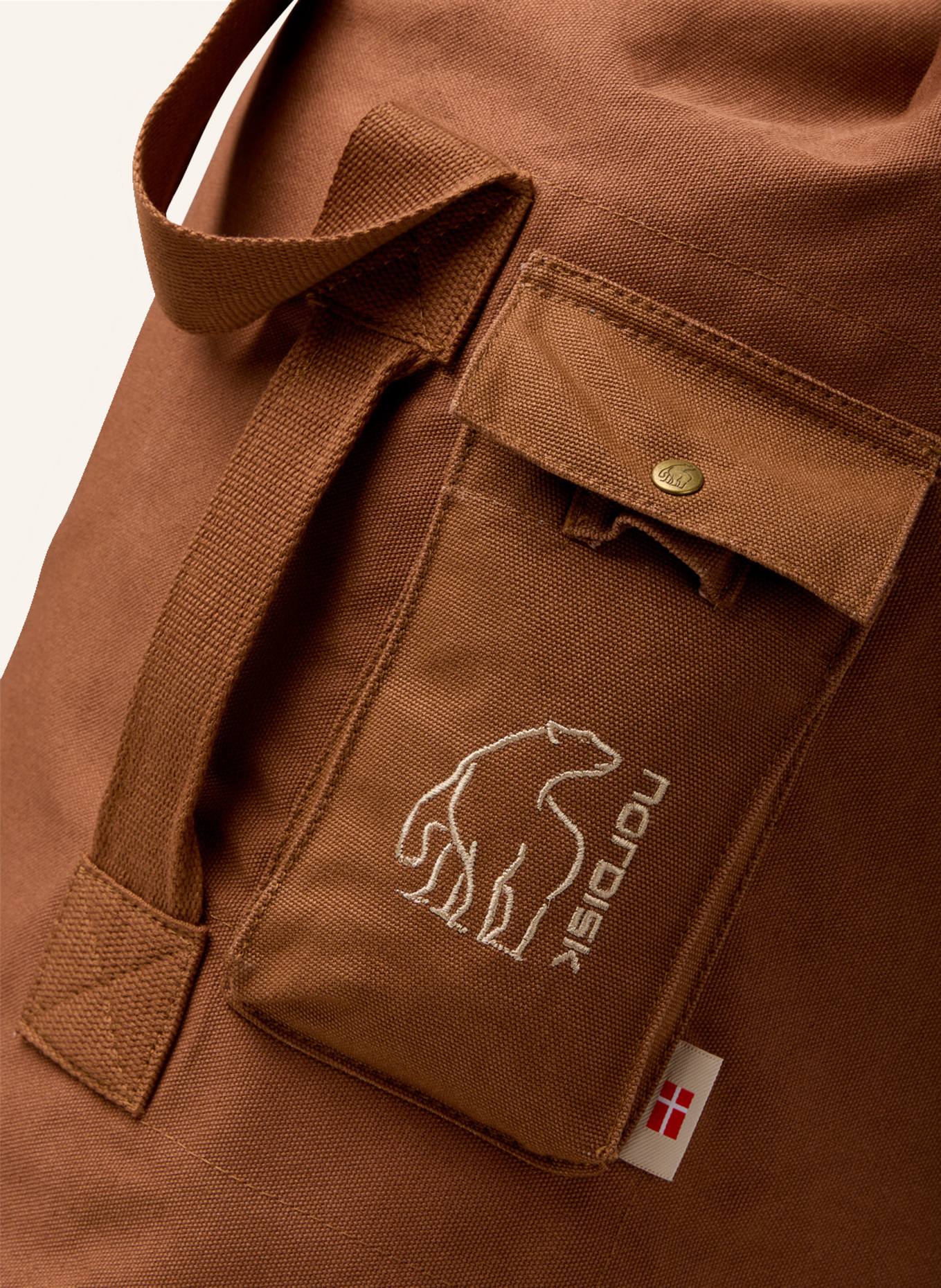 NORDISK Rucksack KONGSBERG 65 DUFFEL: BRAUN