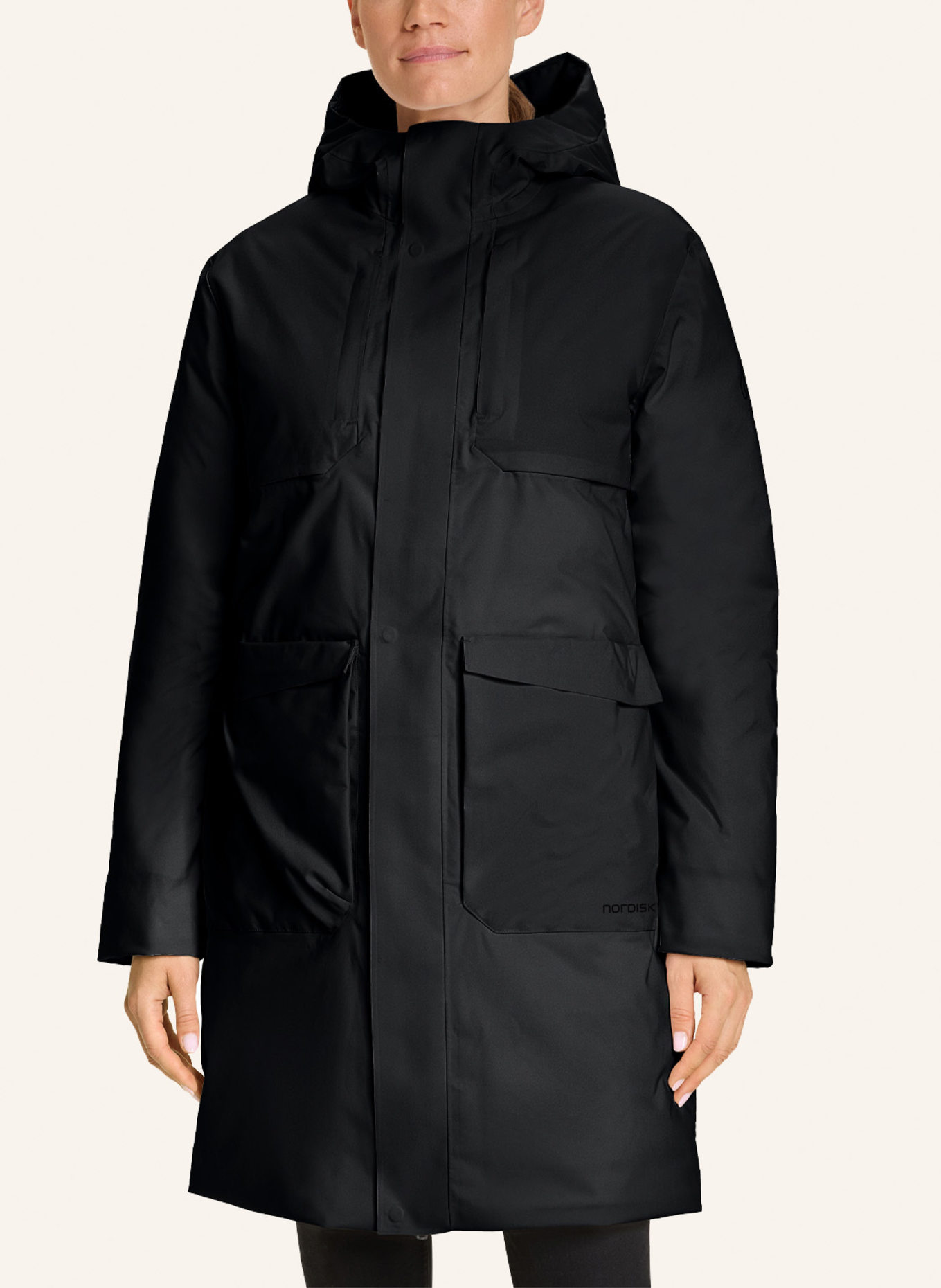 NORDISK Daunenparka LUMI, Farbe: SCHWARZ (Bild 3)