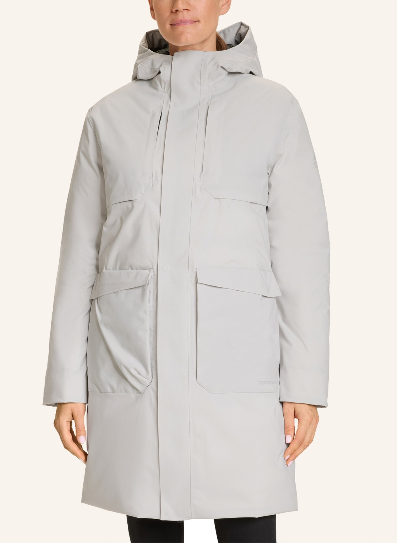 NORDISK Daunenparka LUMI: HELLBLAU