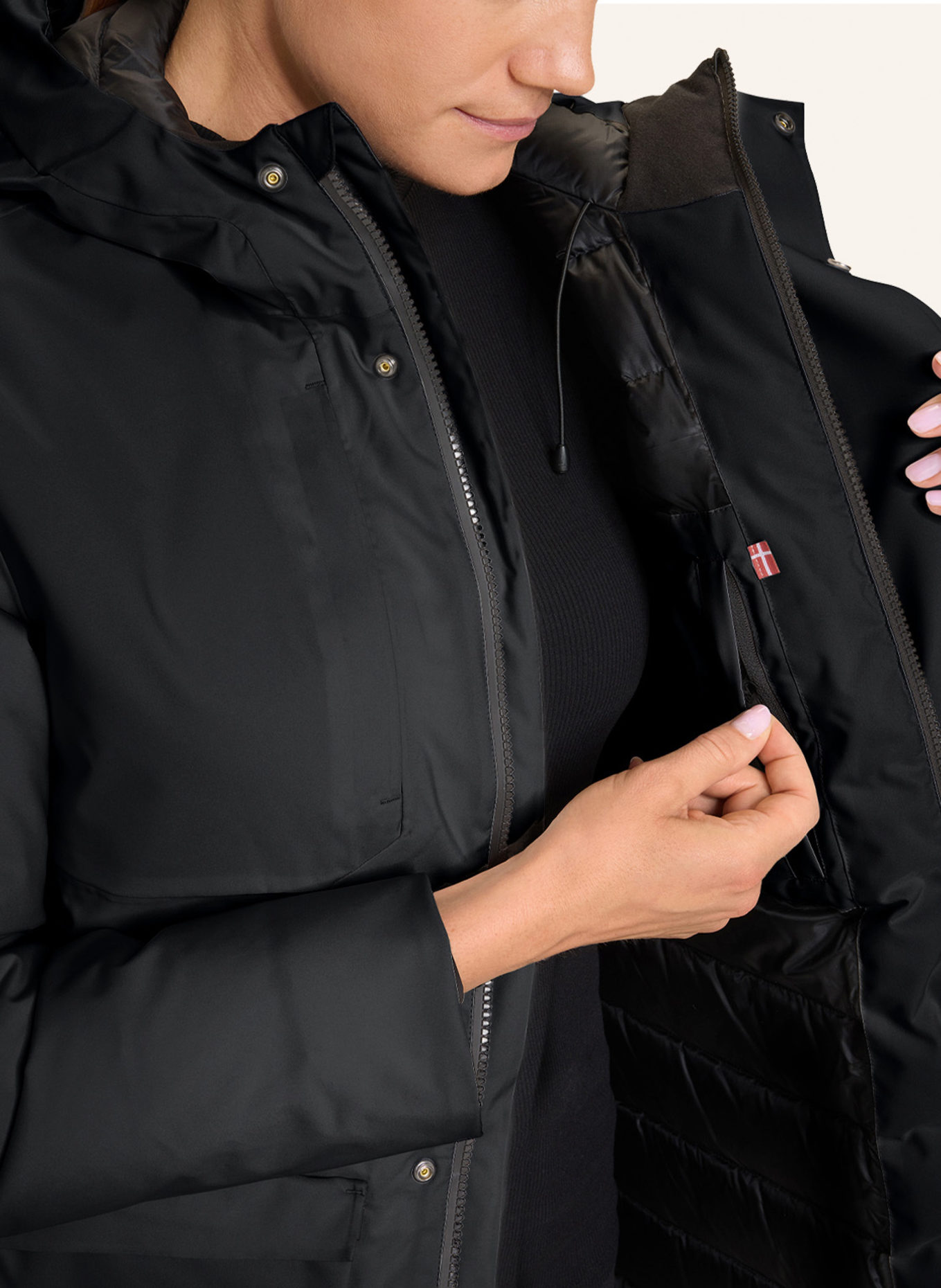 NORDISK Daunenparka LUMI, Farbe: SCHWARZ (Bild 6)