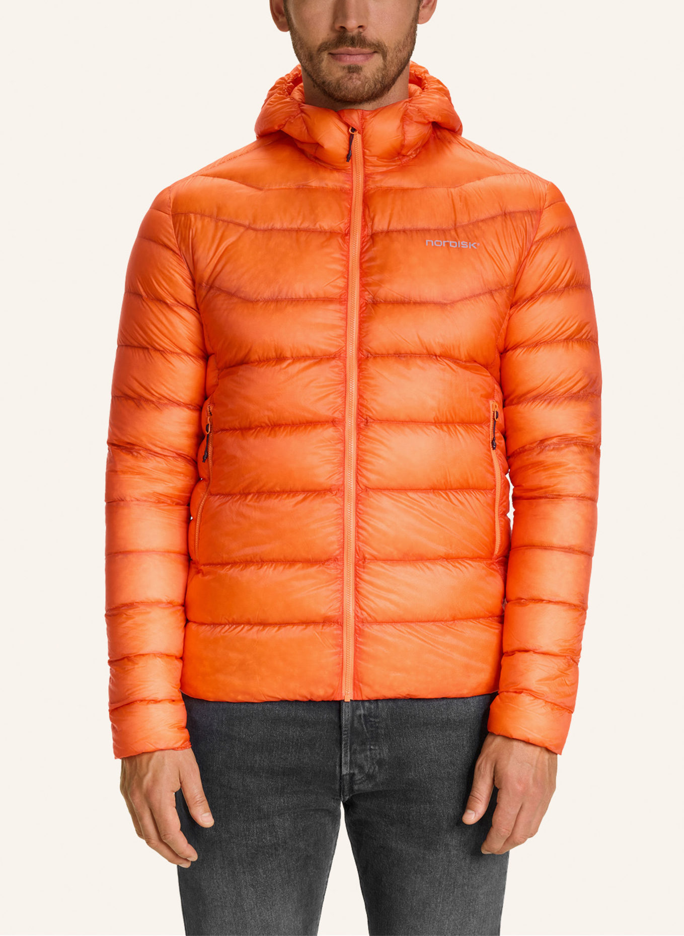 NORDISK Daunenjacke STOKE, Farbe: ORANGE (Bild 3)