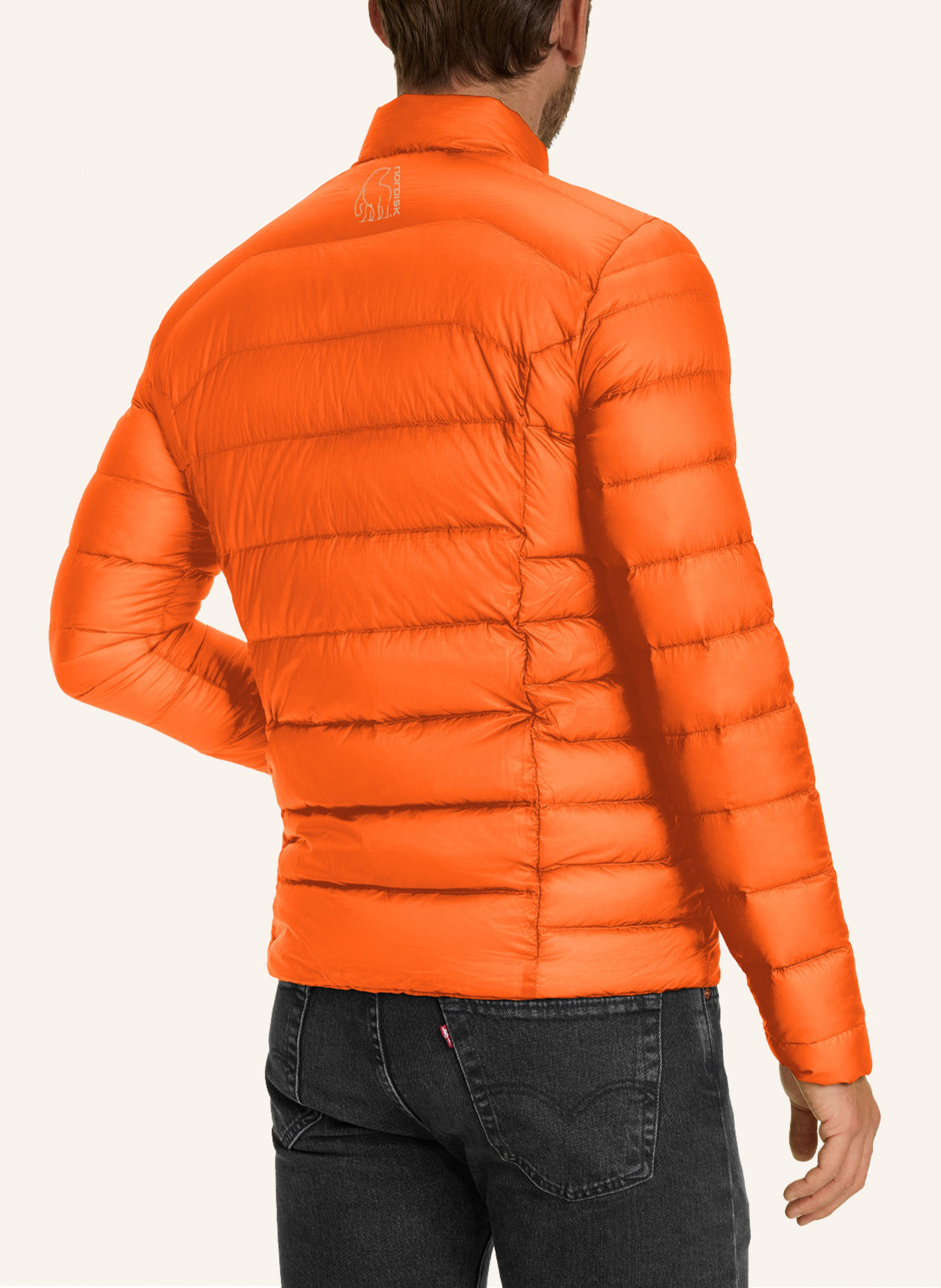 NORDISK Daunenjacke STRATO, Farbe: ORANGE (Bild 2)