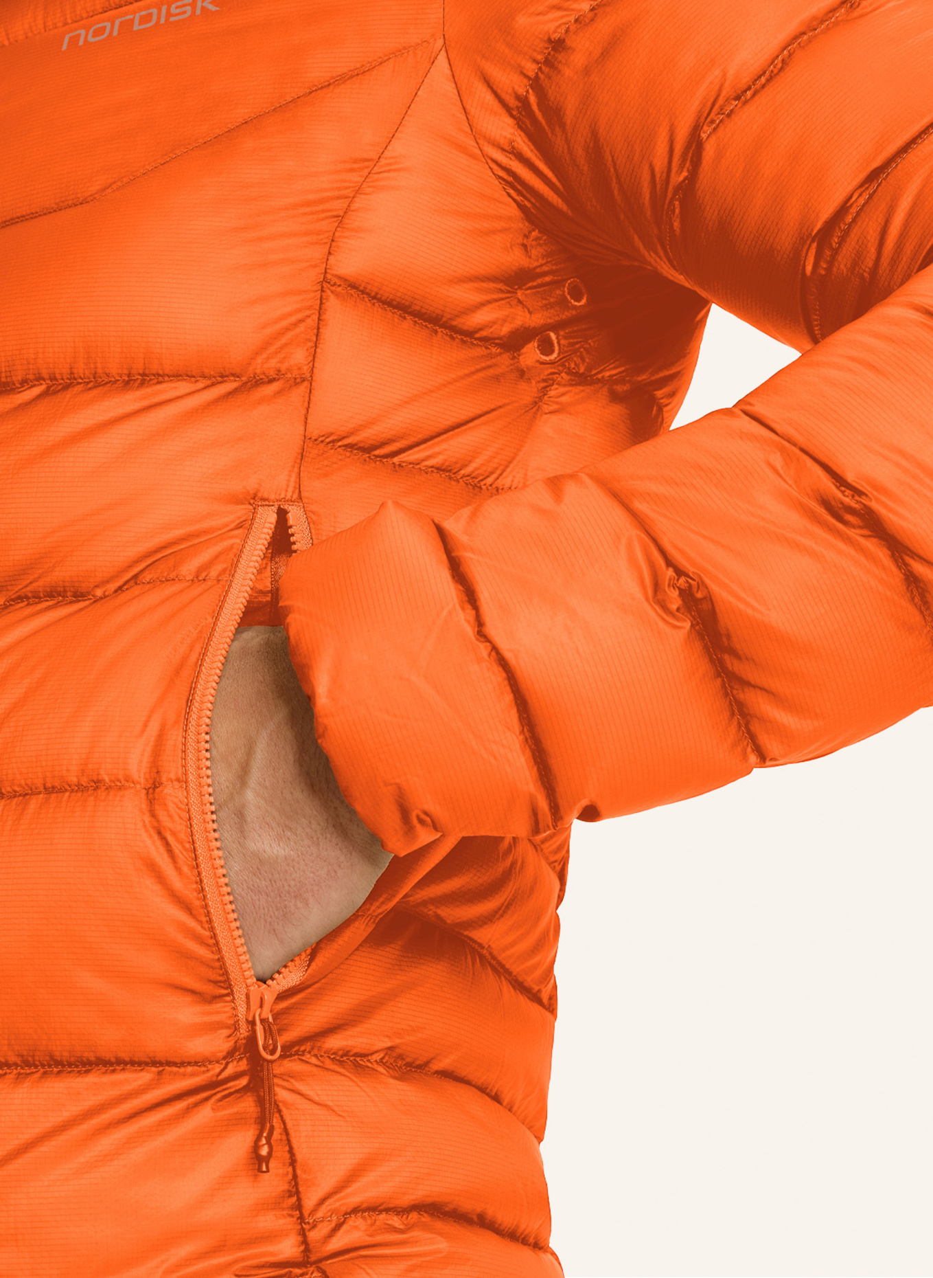 NORDISK Daunenjacke STRATO, Farbe: ORANGE (Bild 7)