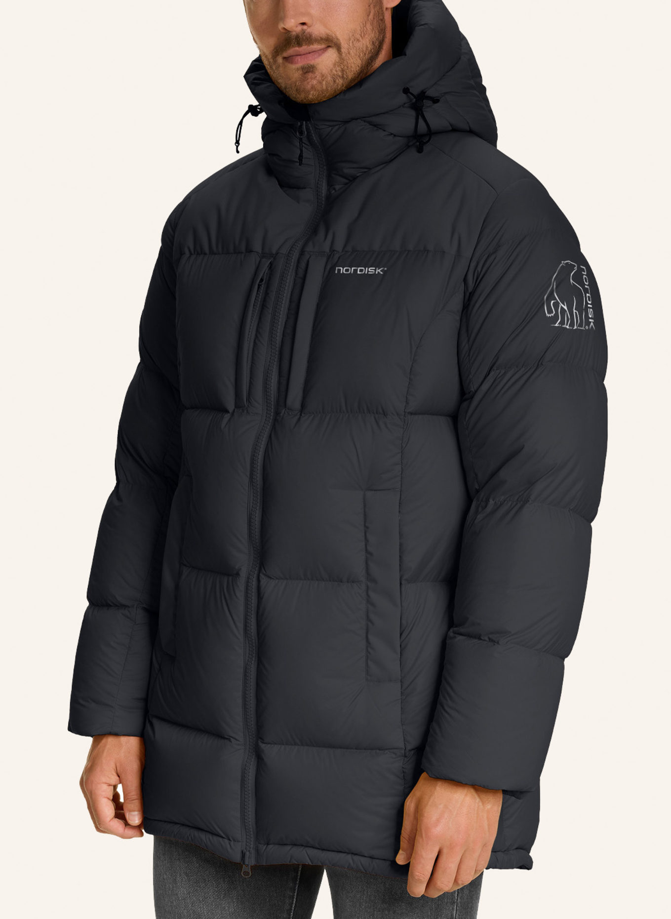 NORDISK Daunenparka SKANSHOLM: SCHWARZ