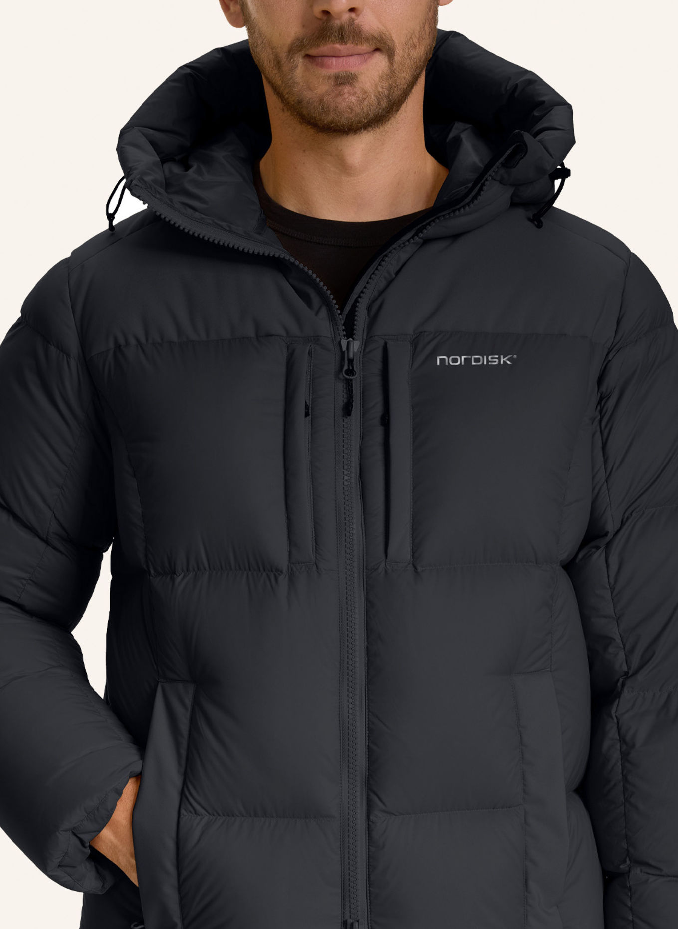 NORDISK Daunenparka SKANSHOLM: SCHWARZ