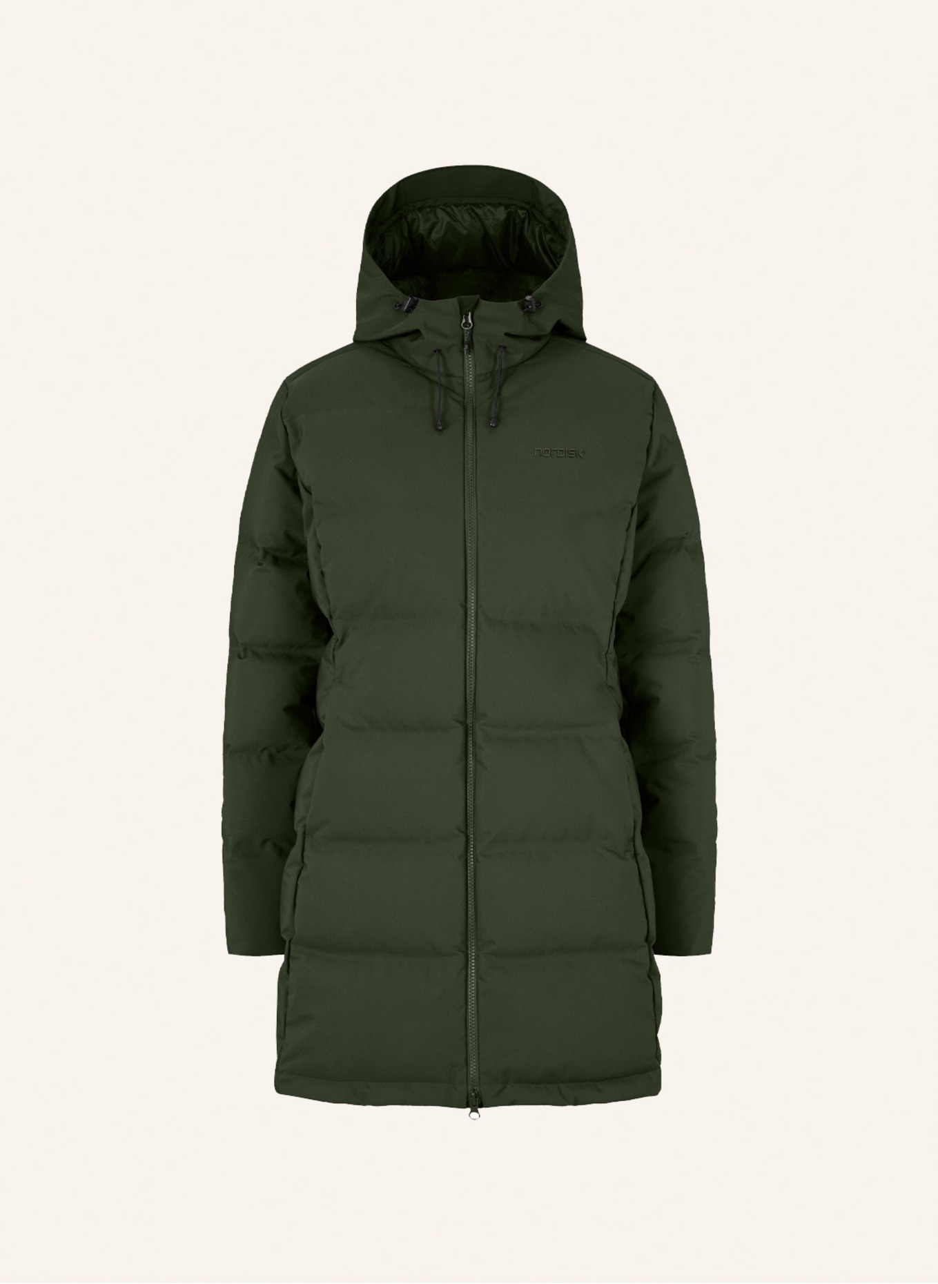 NORDISK Daunenmantel AUKEA: DUNKELGRÜN