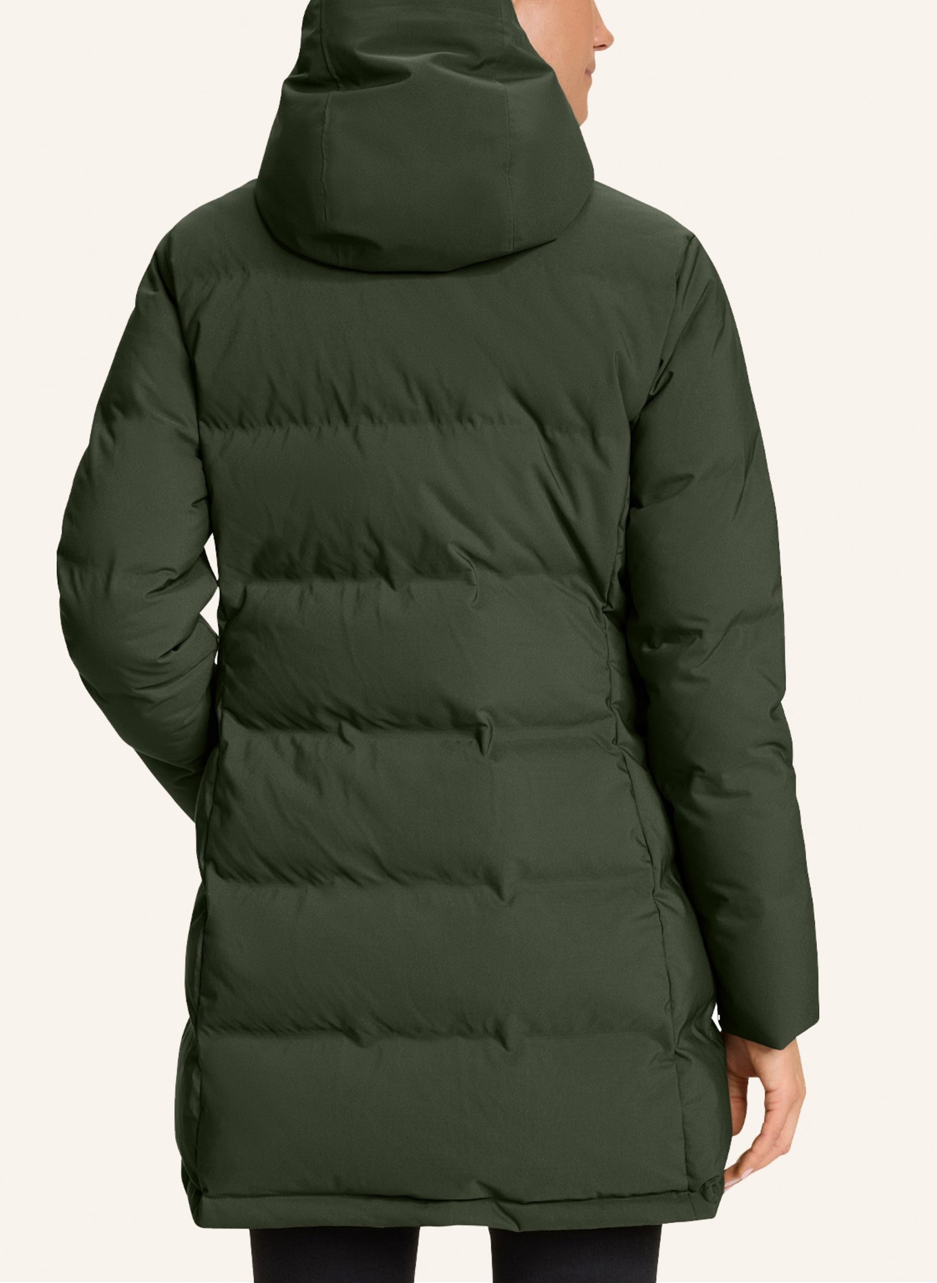 NORDISK Daunenmantel AUKEA: DUNKELGRÜN
