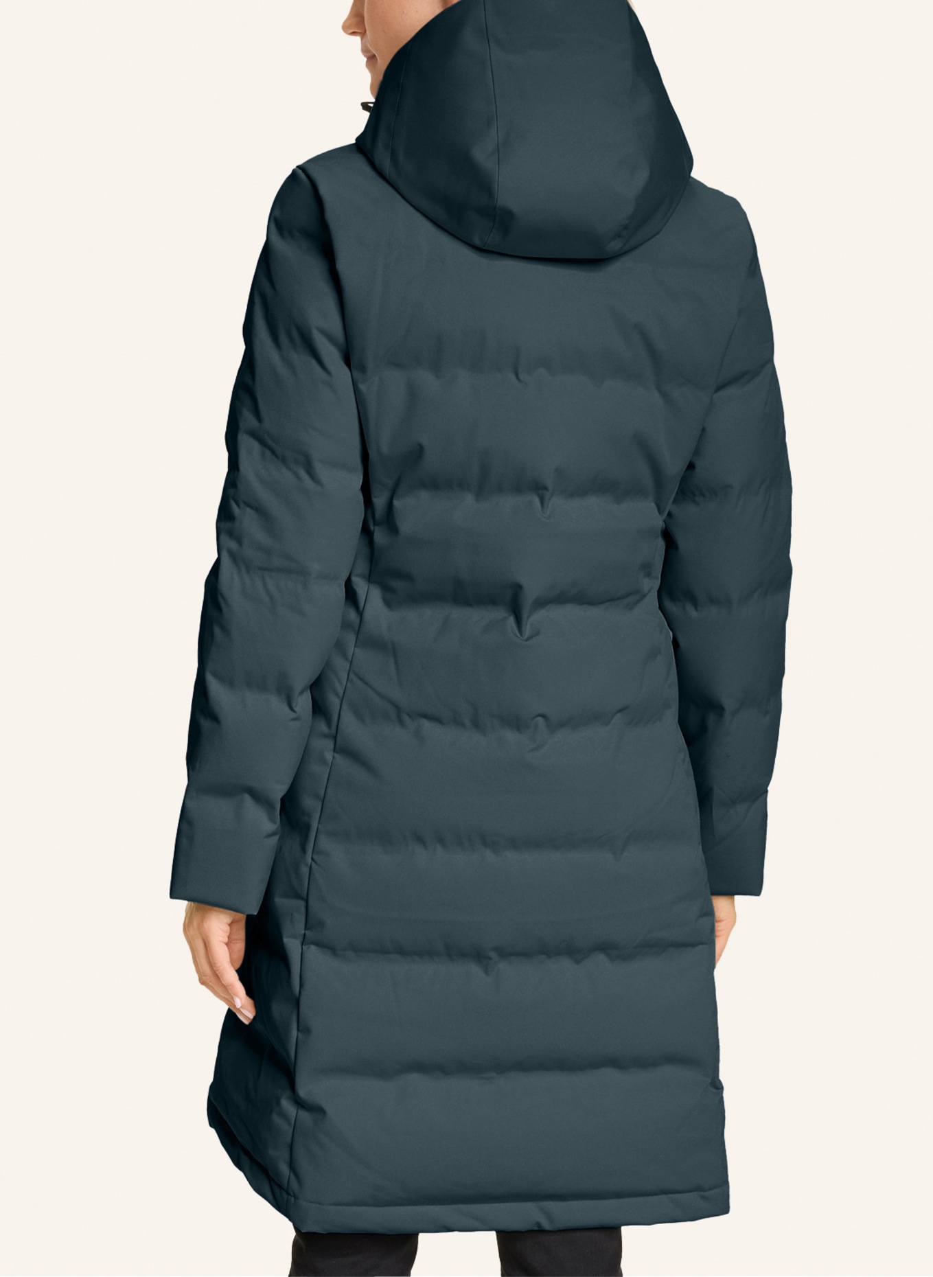 NORDISK Daunenmantel MOANA: BLAUGRAU