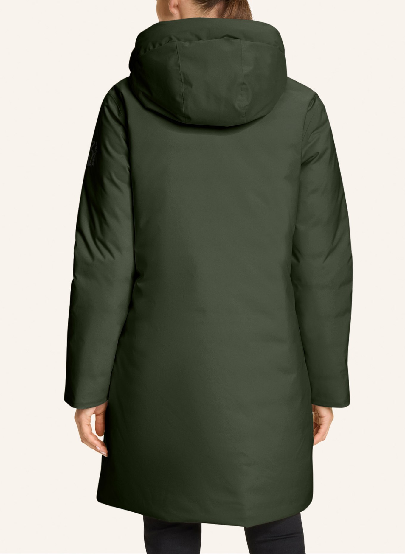 NORDISK Daunenparka LUMI: DUNKELGRÜN