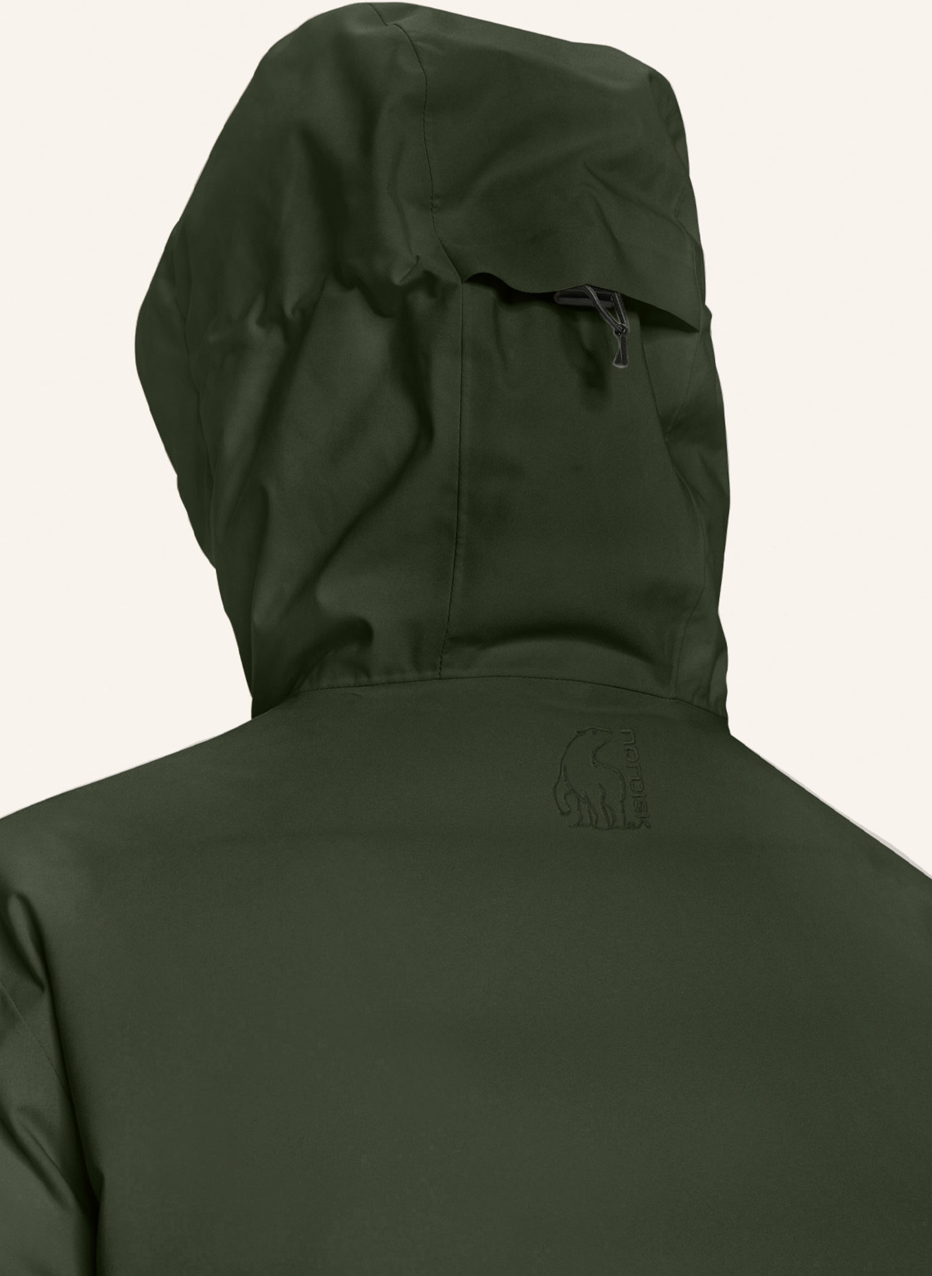 NORDISK Daunenparka LUMI: DUNKELGRÜN