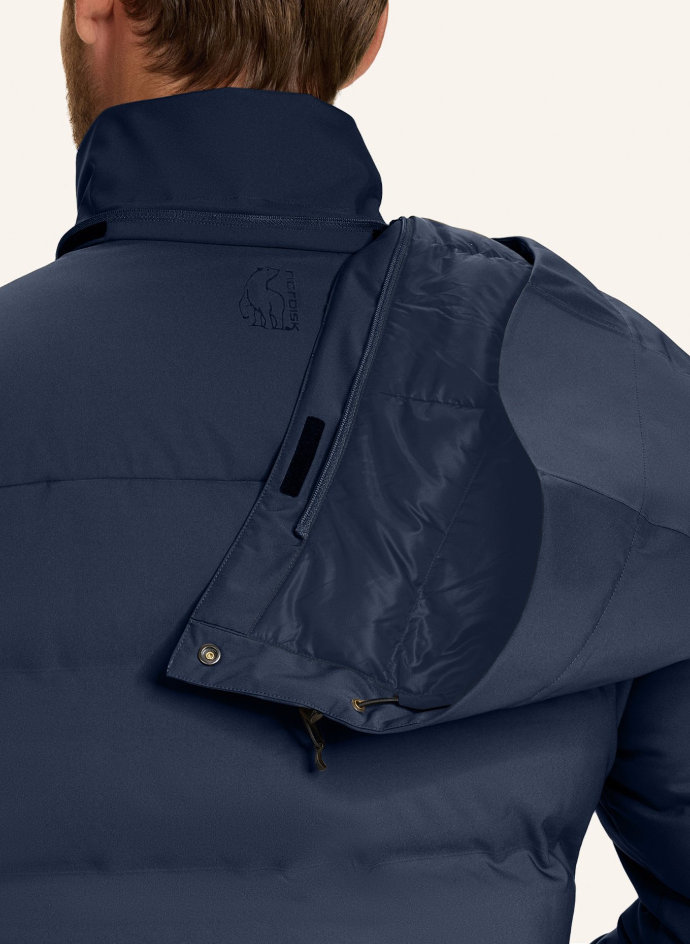 NORDISK Daunenjacke AKKARVIK: BLAU