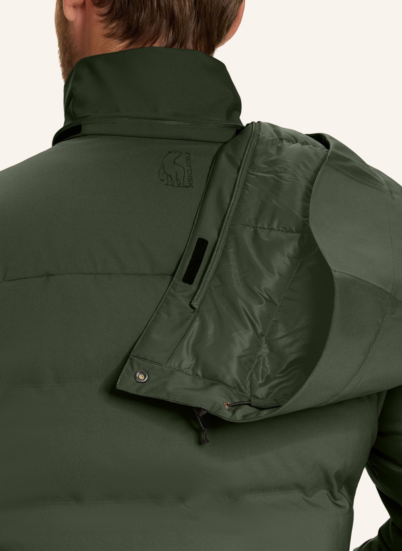 NORDISK Daunenjacke AKKARVIK: DUNKELGRÜN