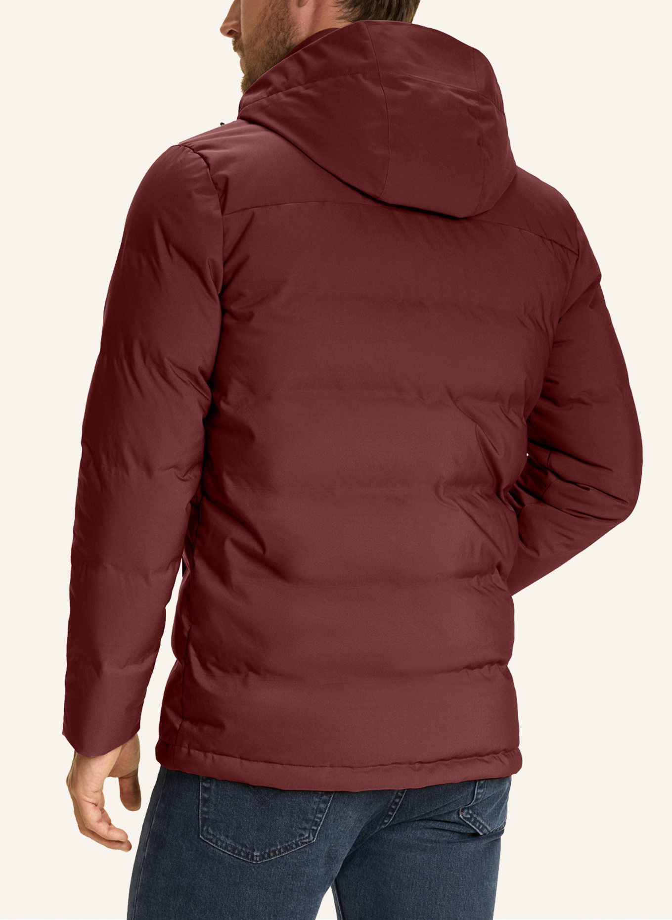 NORDISK Daunenjacke AKKARVIK: DUNKELROT
