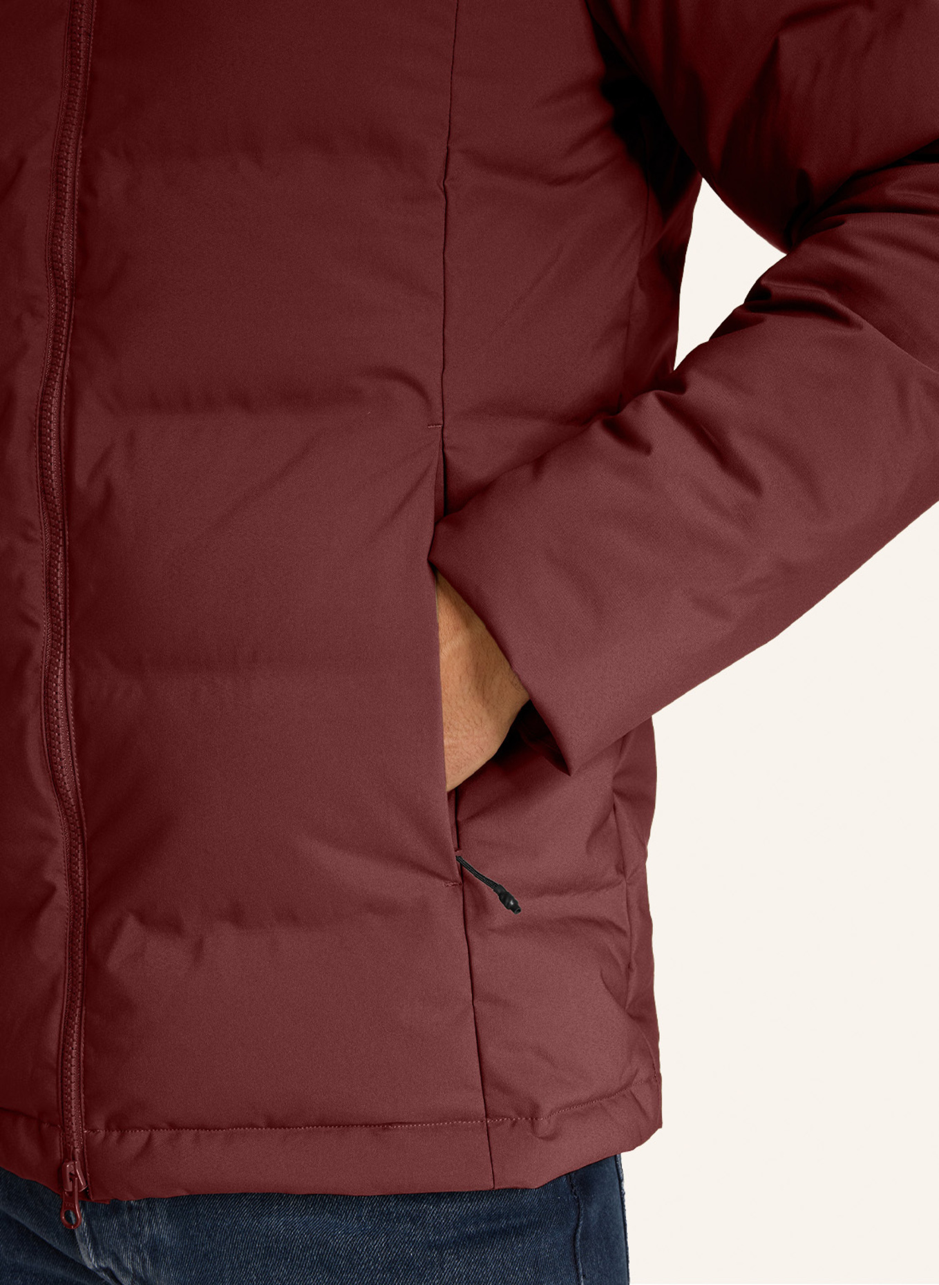 NORDISK Daunenjacke AKKARVIK: DUNKELROT