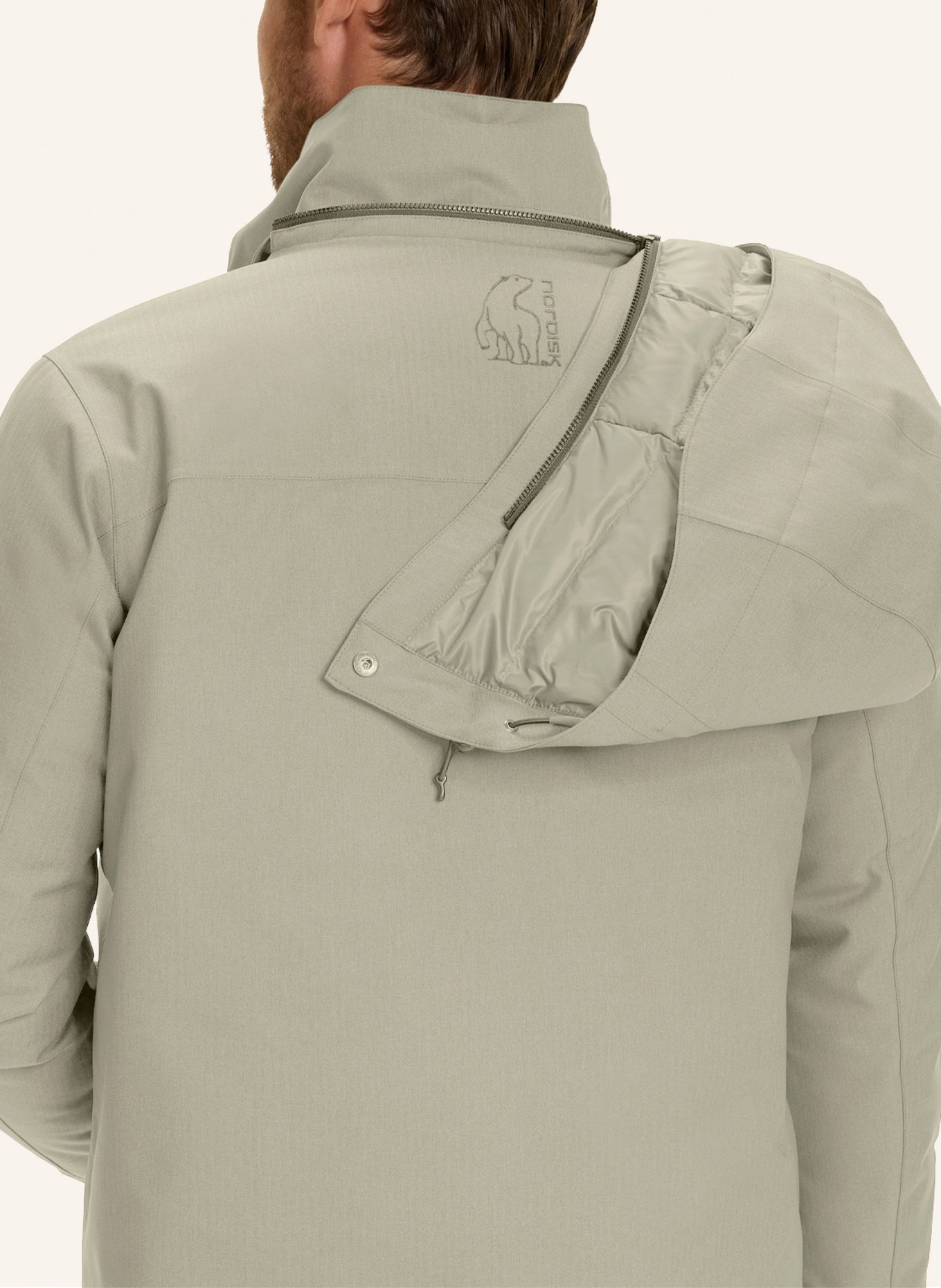 NORDISK Daunenjacke MARTON: HELLGRÜN