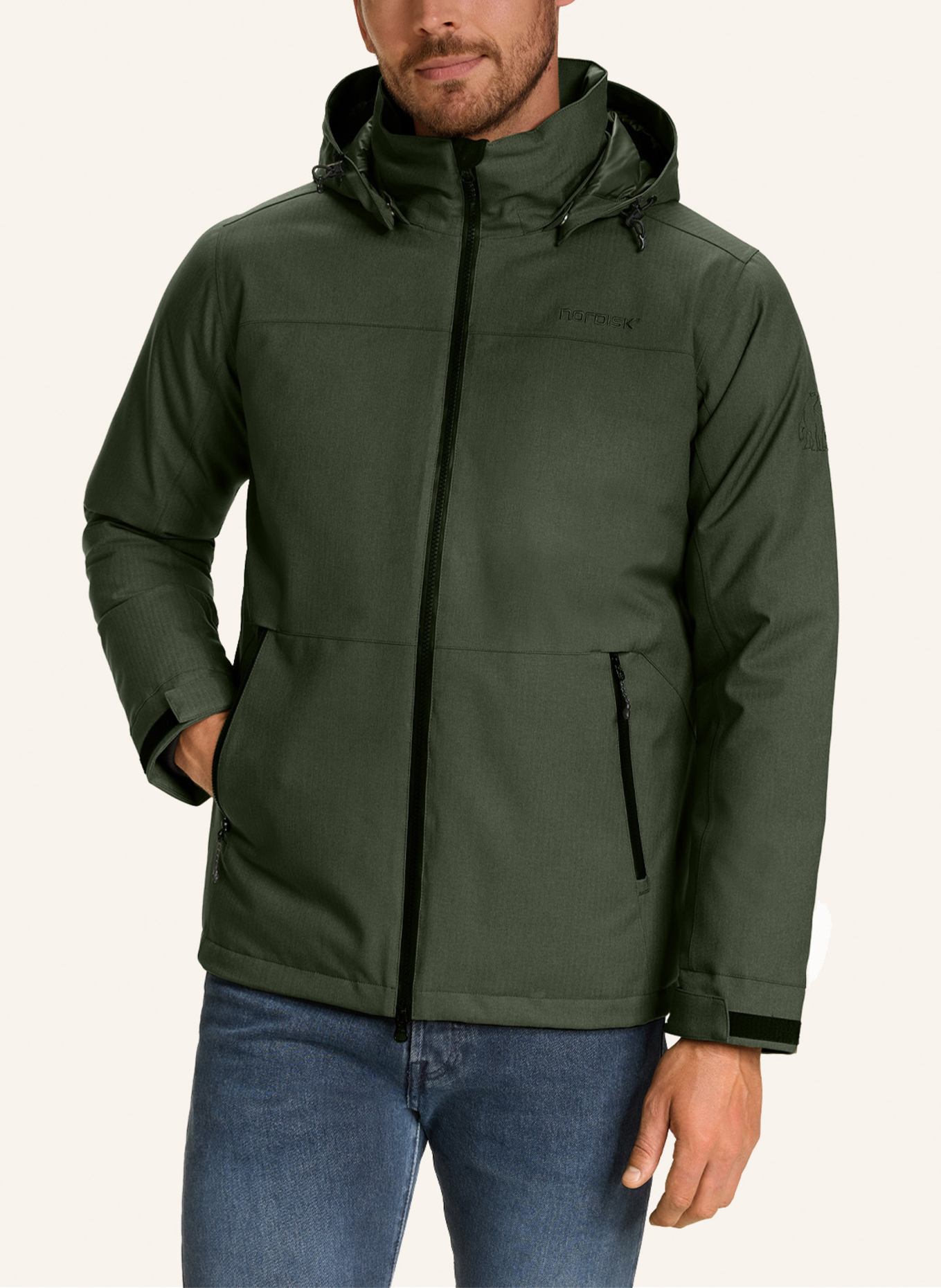 NORDISK Daunenjacke MARTON: DUNKELGRÜN