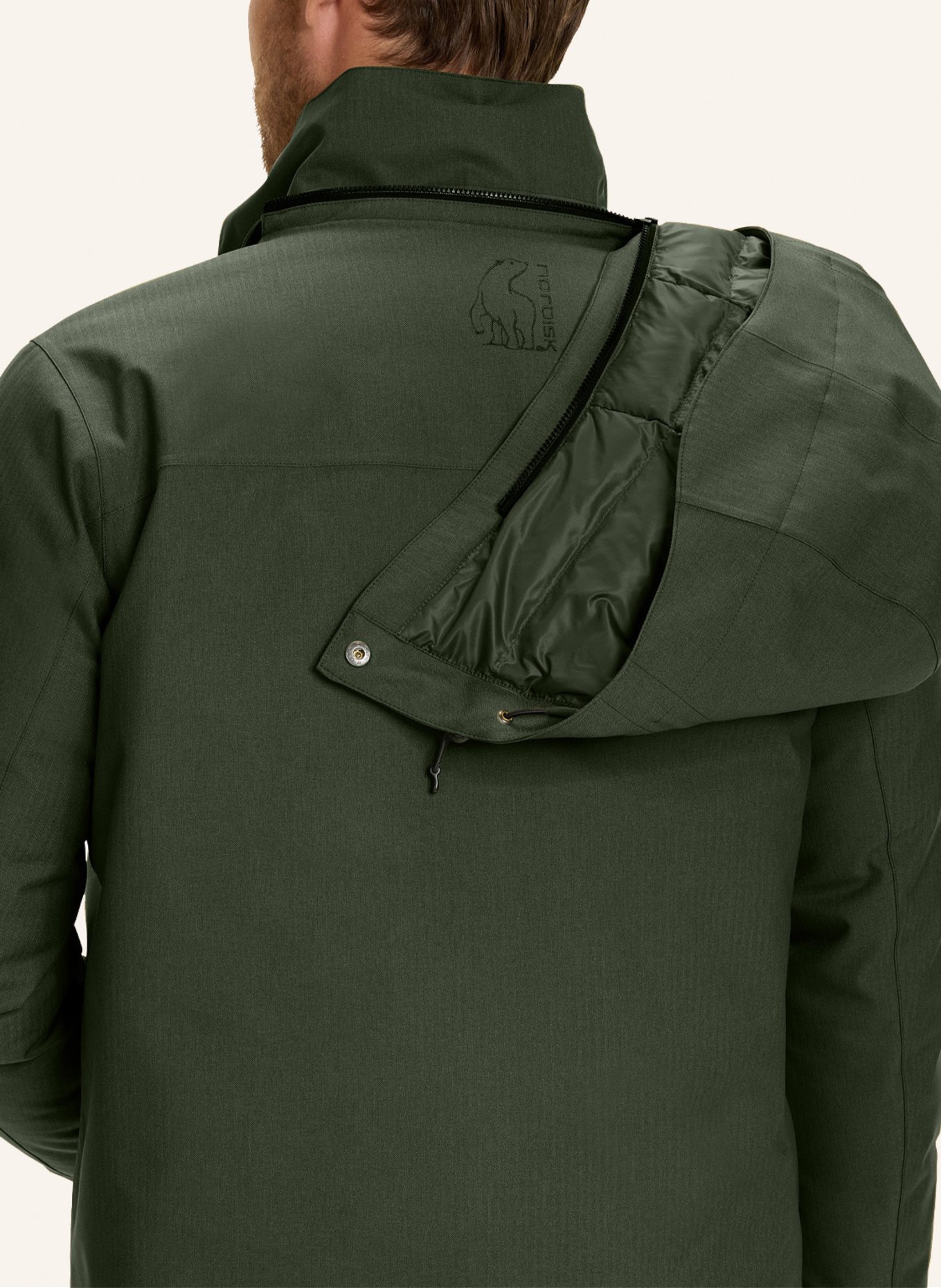 NORDISK Daunenjacke MARTON: DUNKELGRÜN