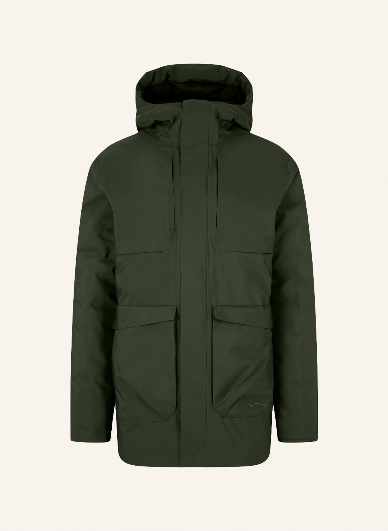 NORDISK Daunenparka JARVI: DUNKELGRÜN