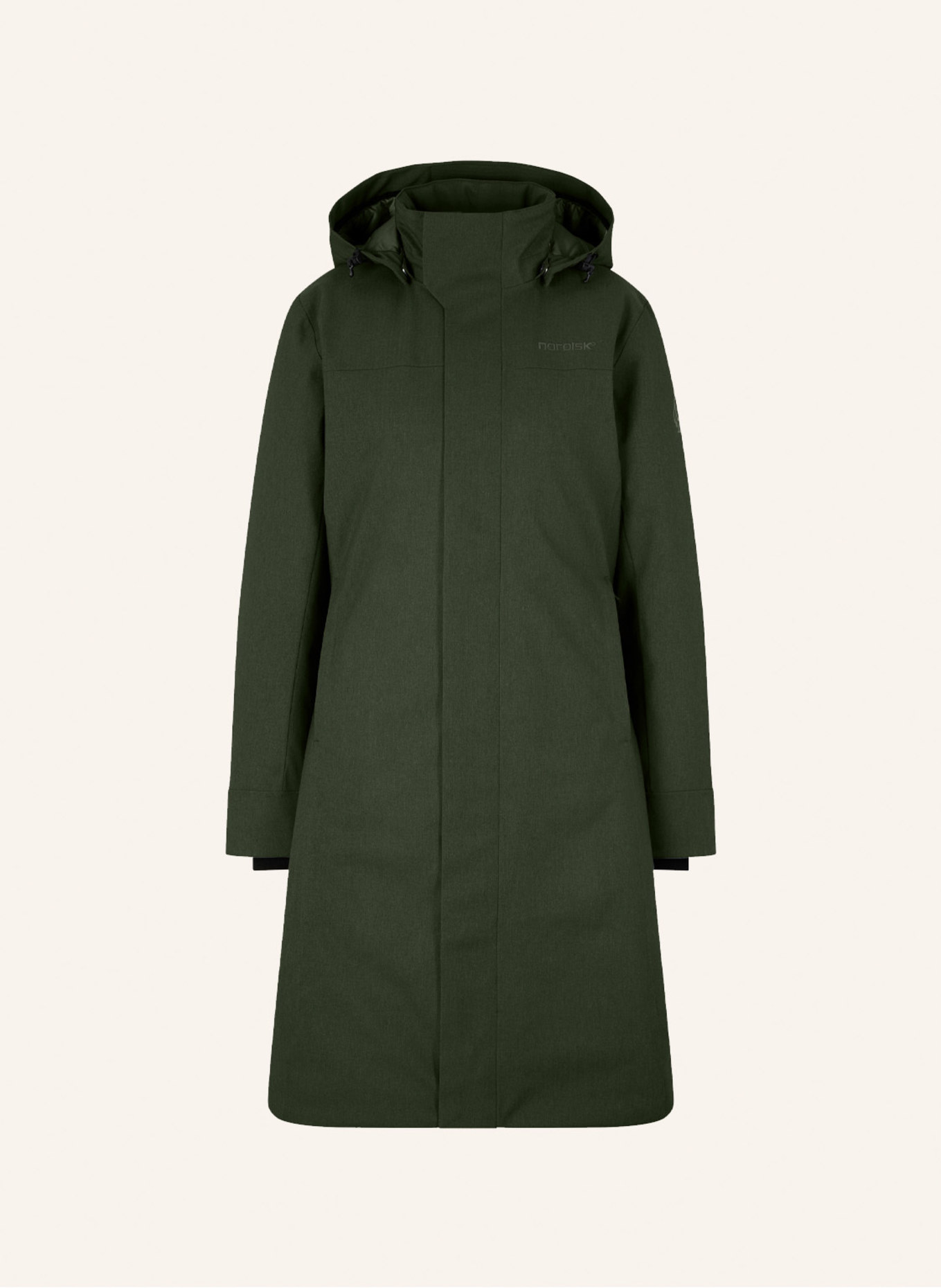 NORDISK Daunenmantel TANA: DUNKELGRÜN