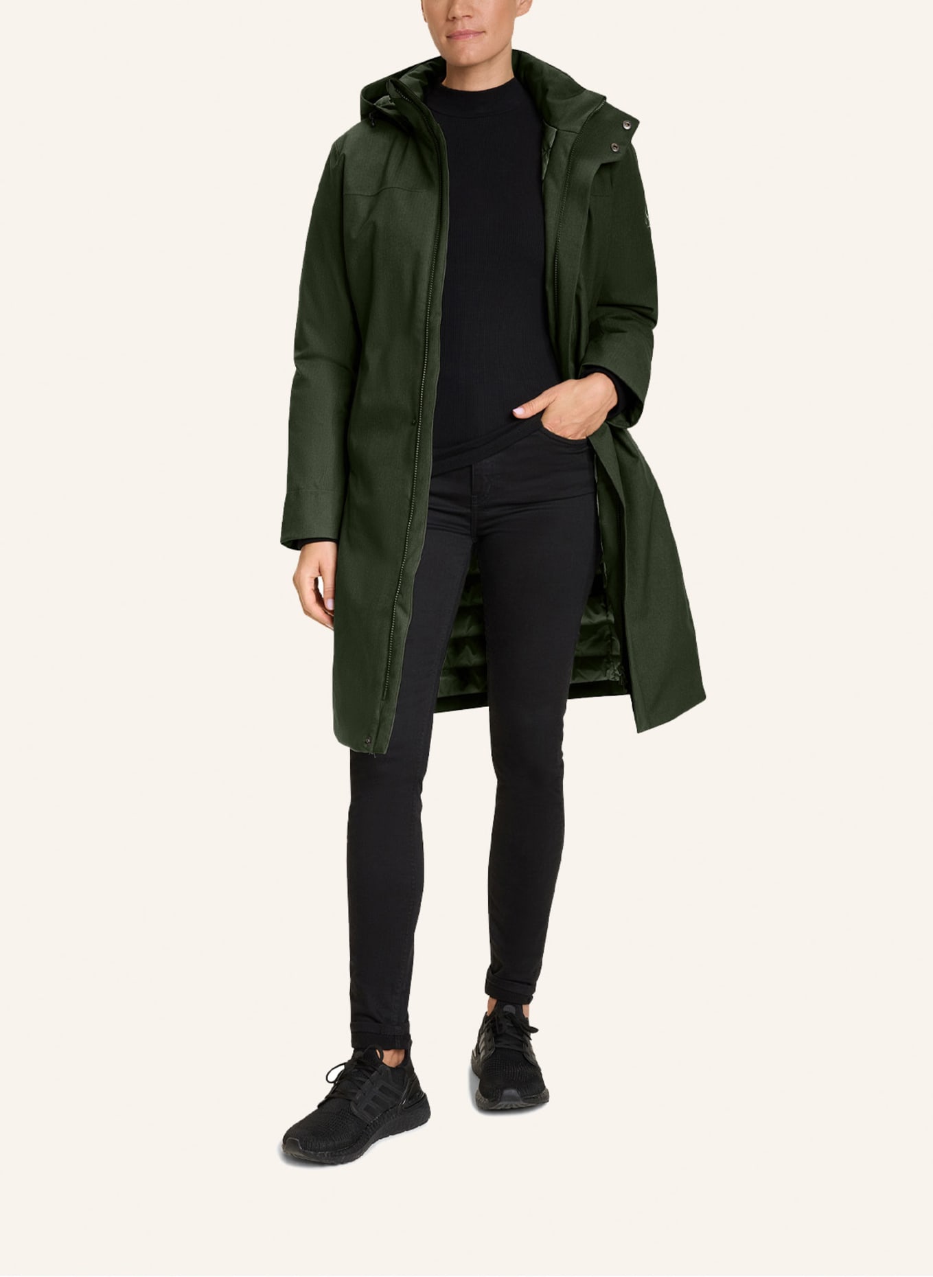 NORDISK Daunenmantel TANA: DUNKELGRÜN