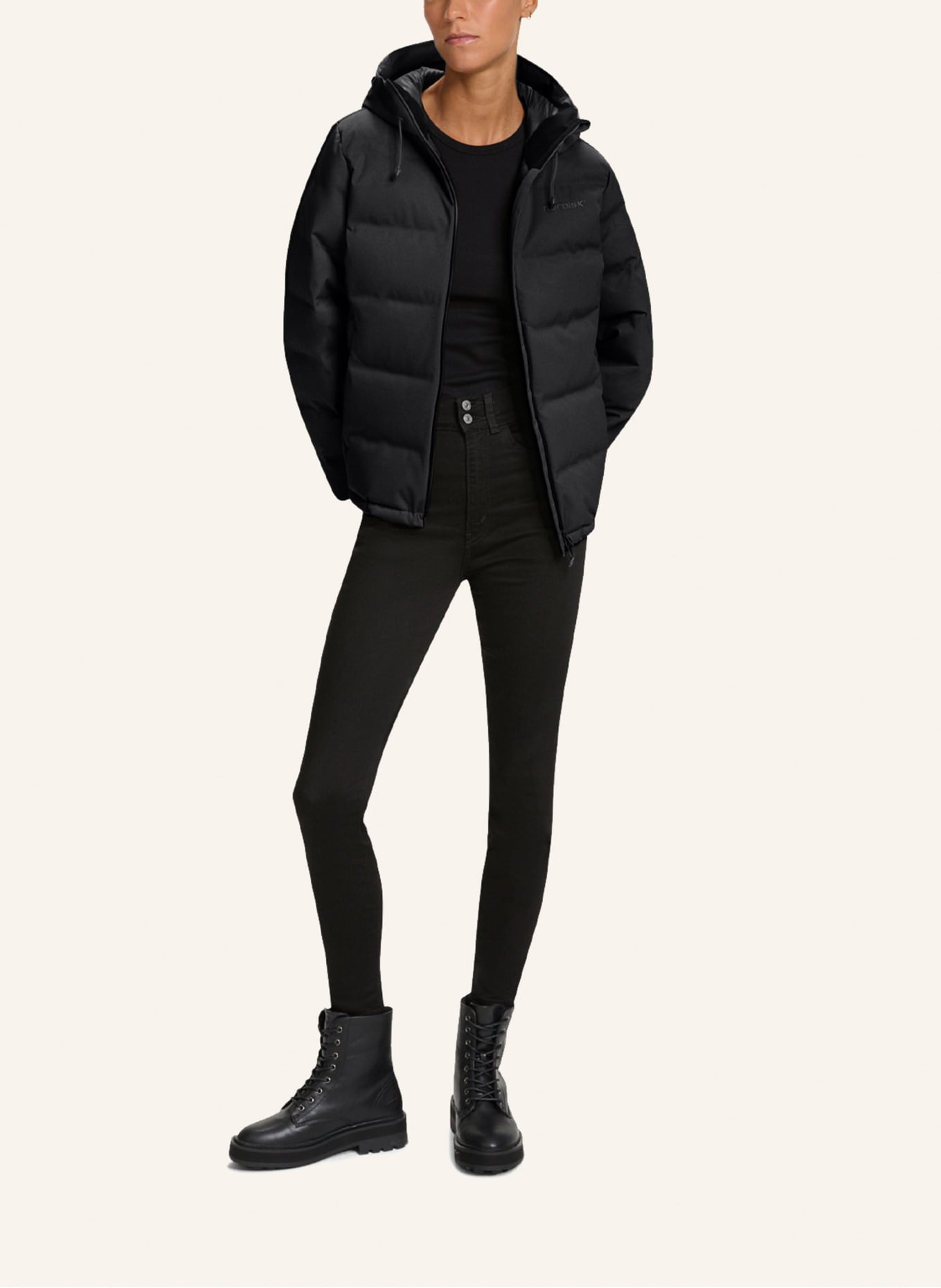 NORDISK Daunenjacke MOANA: SCHWARZ