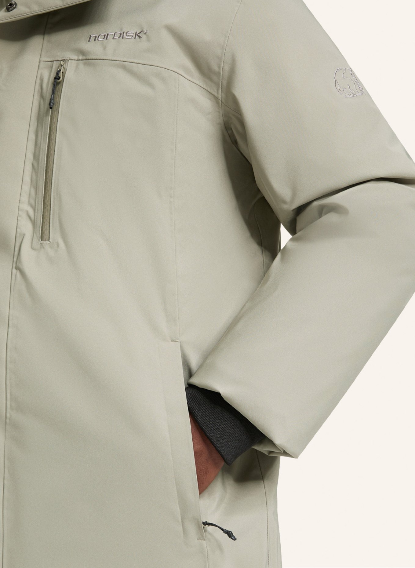 NORDISK Daunenjacke LAUGE: HELLGRÜN