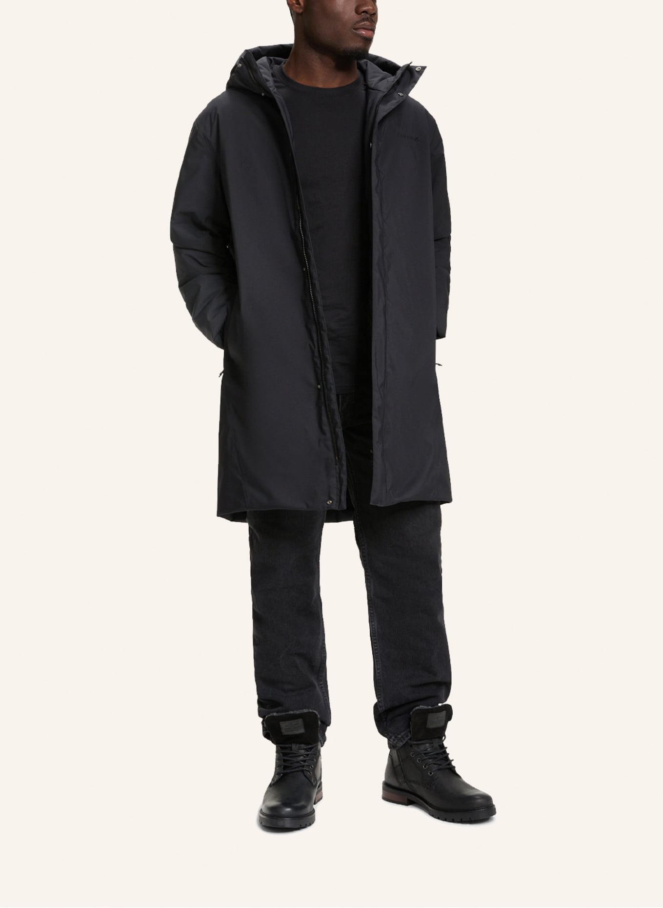 NORDISK Daunenparka MEILI: SCHWARZ