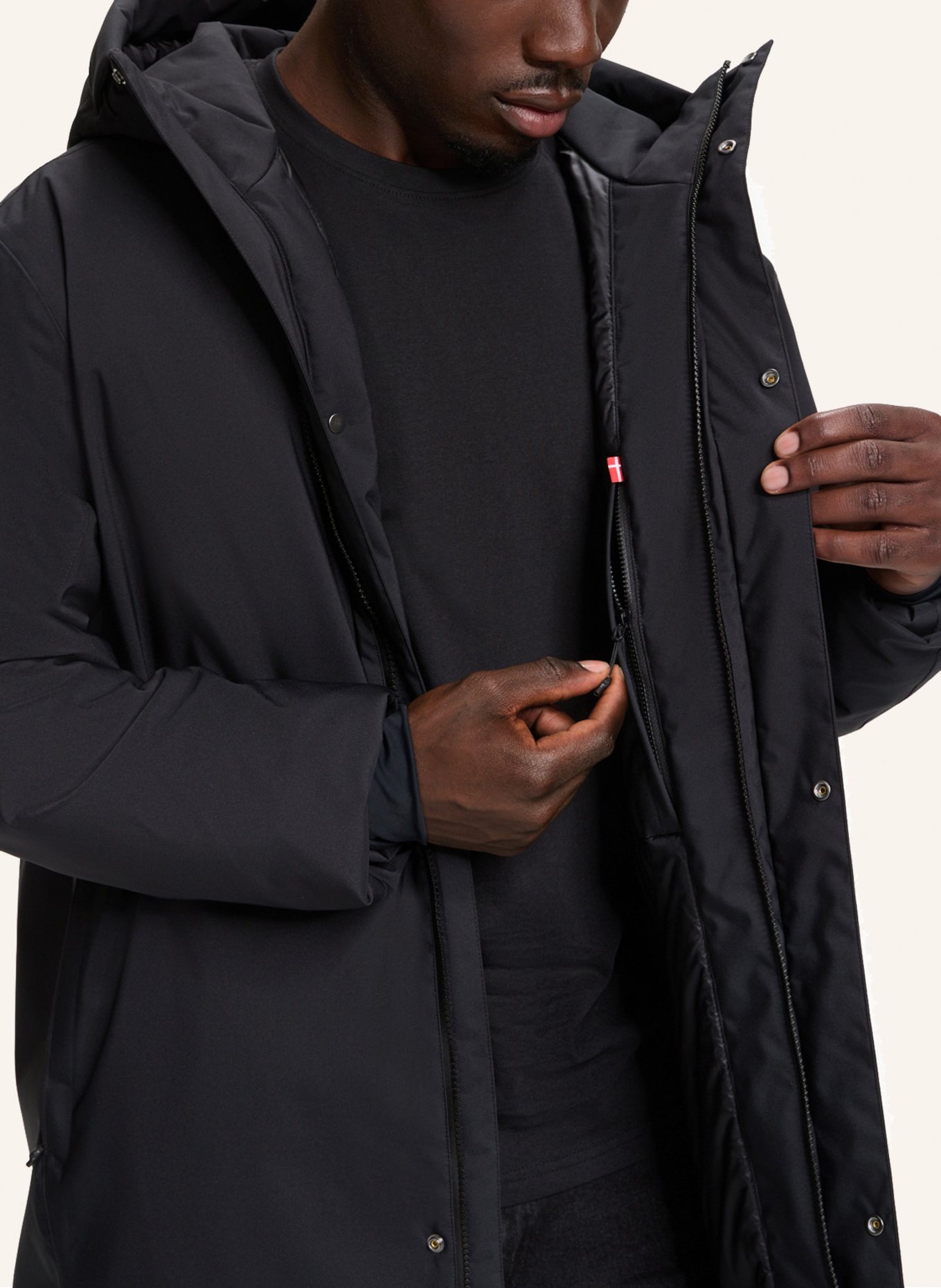 NORDISK Daunenparka MEILI: SCHWARZ