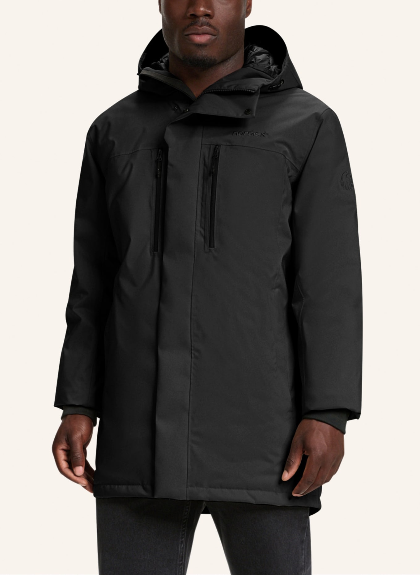 NORDISK Daunenjacke LAUGE: SCHWARZ