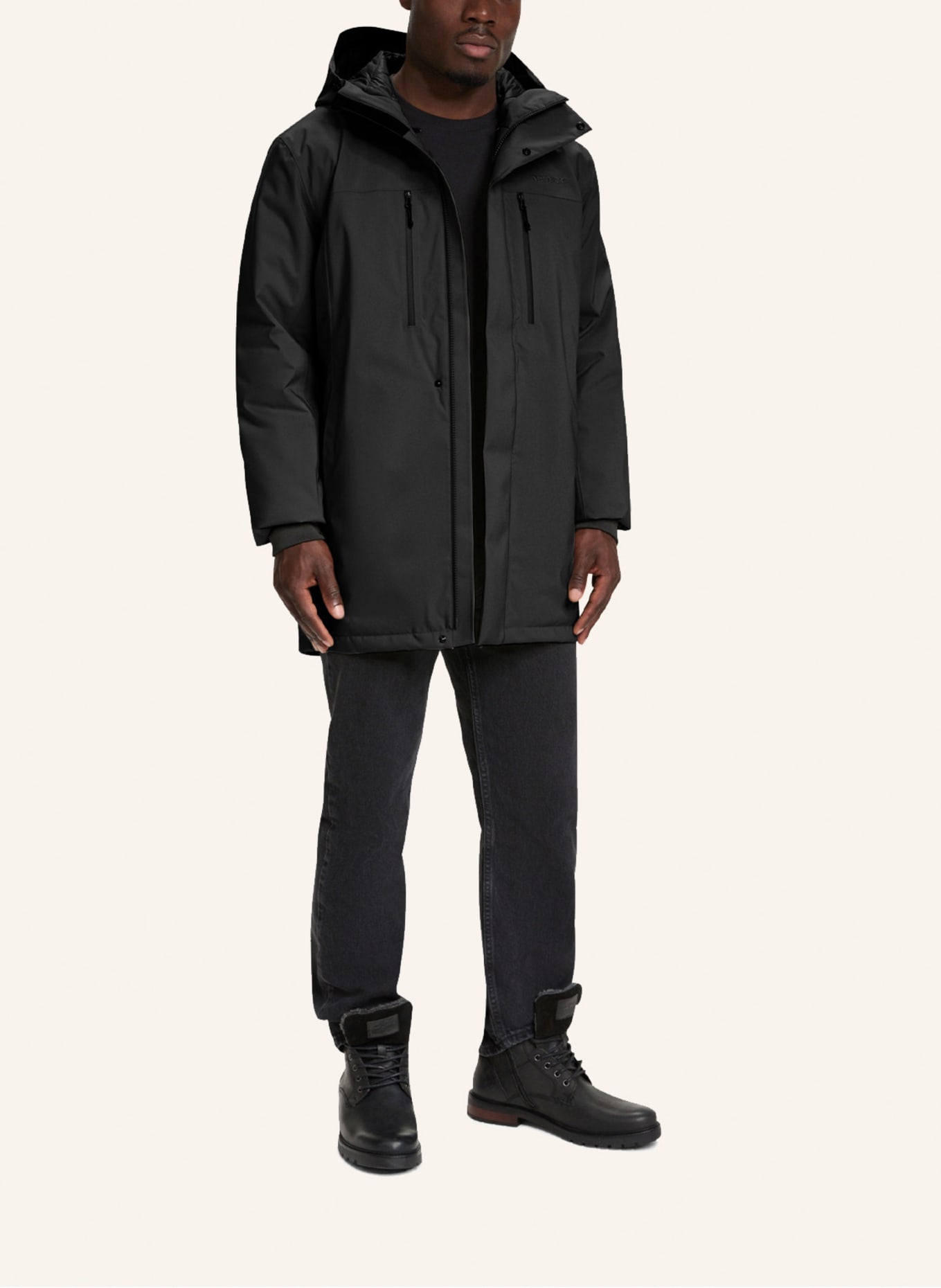 NORDISK Daunenjacke LAUGE: SCHWARZ