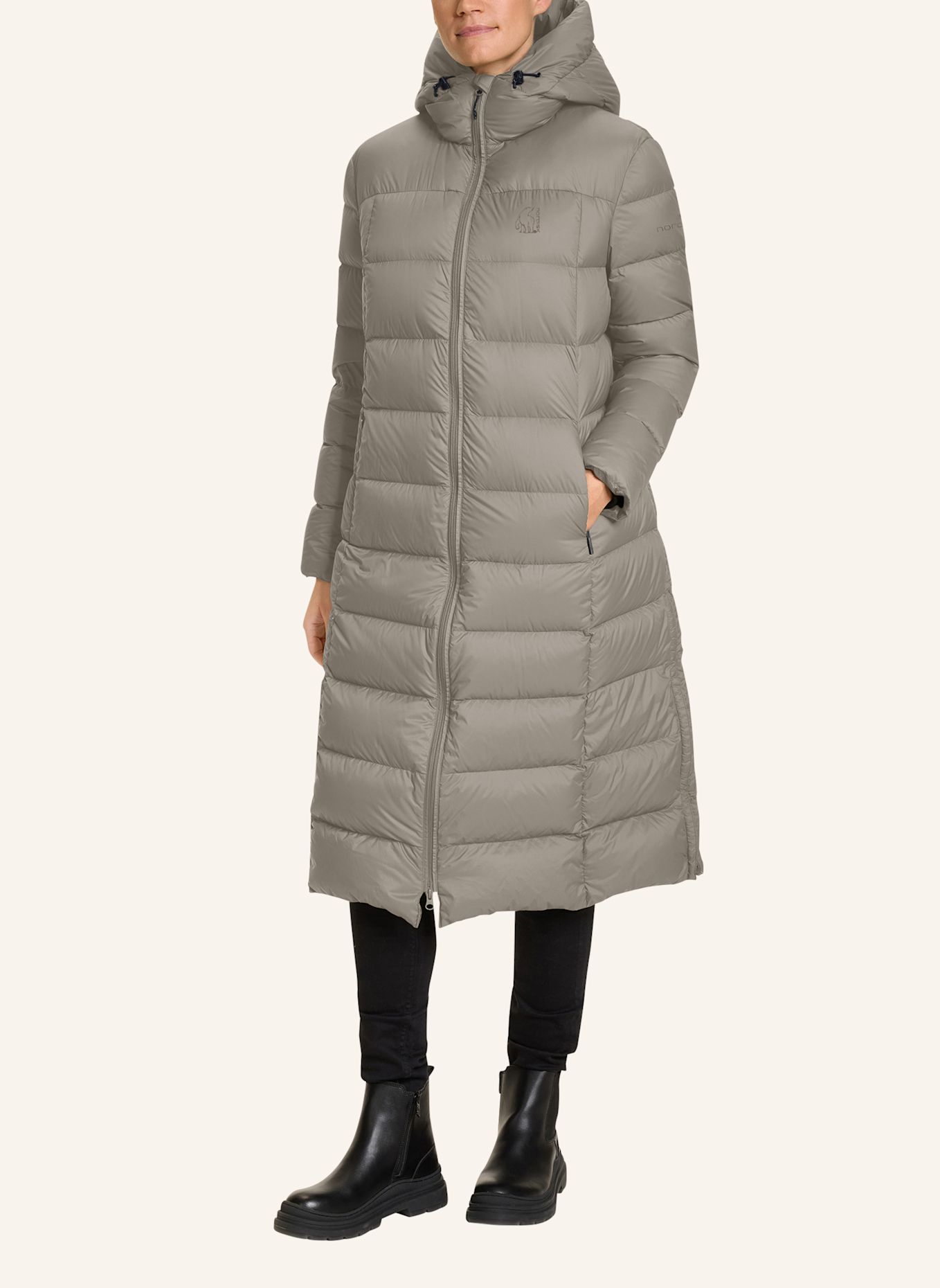 NORDISK Donsmantel NIXIE: KAKI