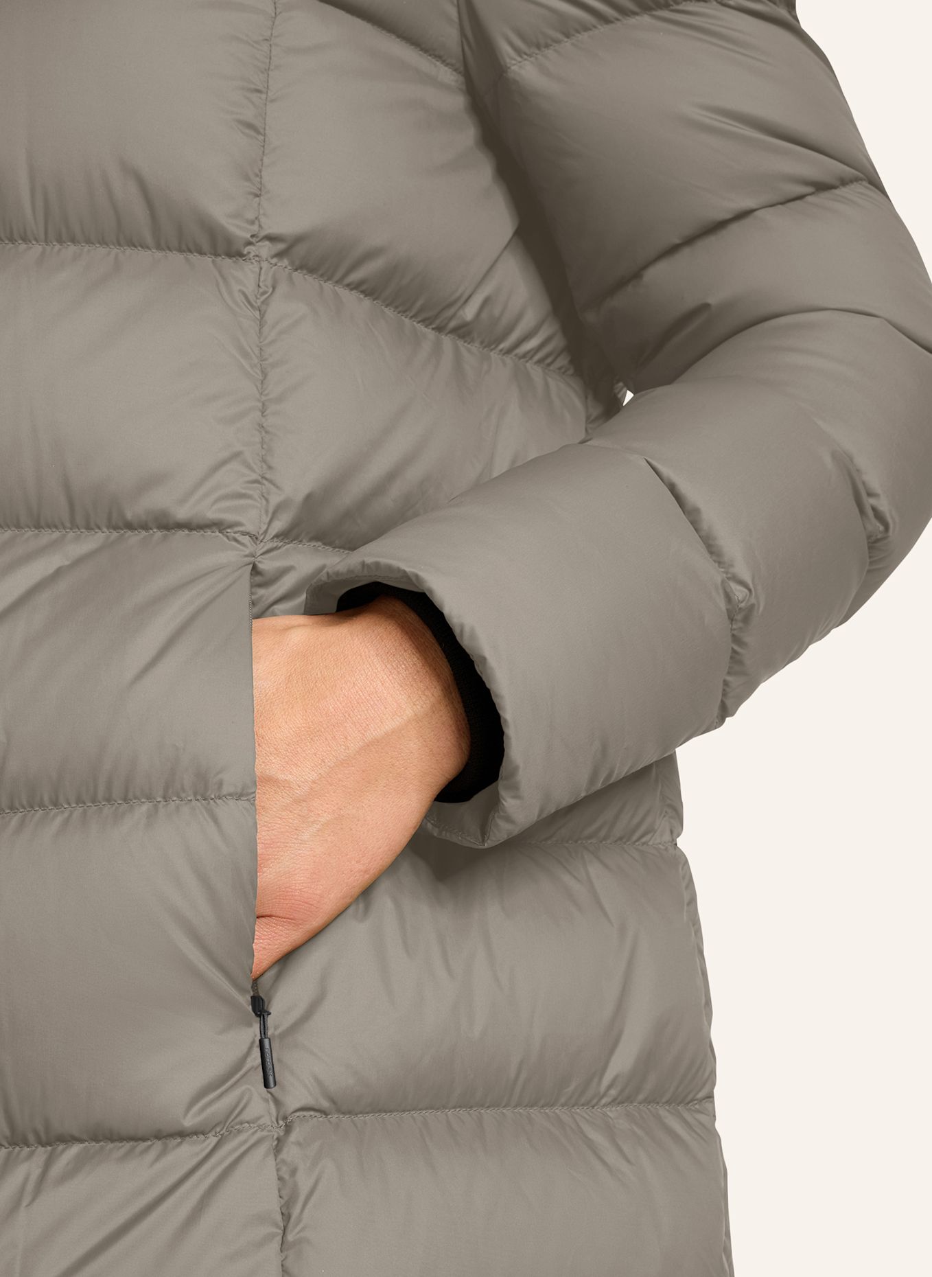 NORDISK Donsmantel NIXIE: KAKI